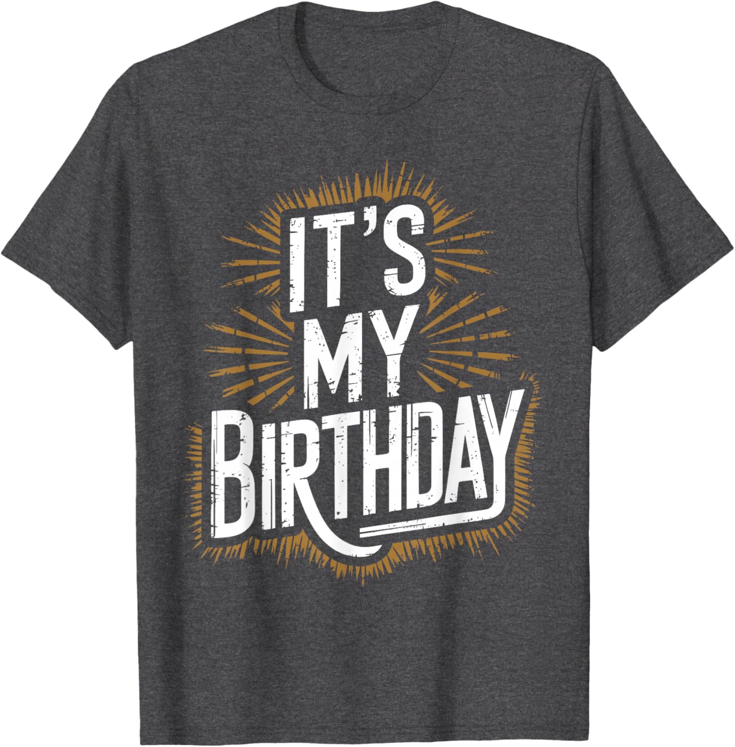 Vintage It's My Birthday Distressed T-Shirt for Men, Women, and Kids - 6