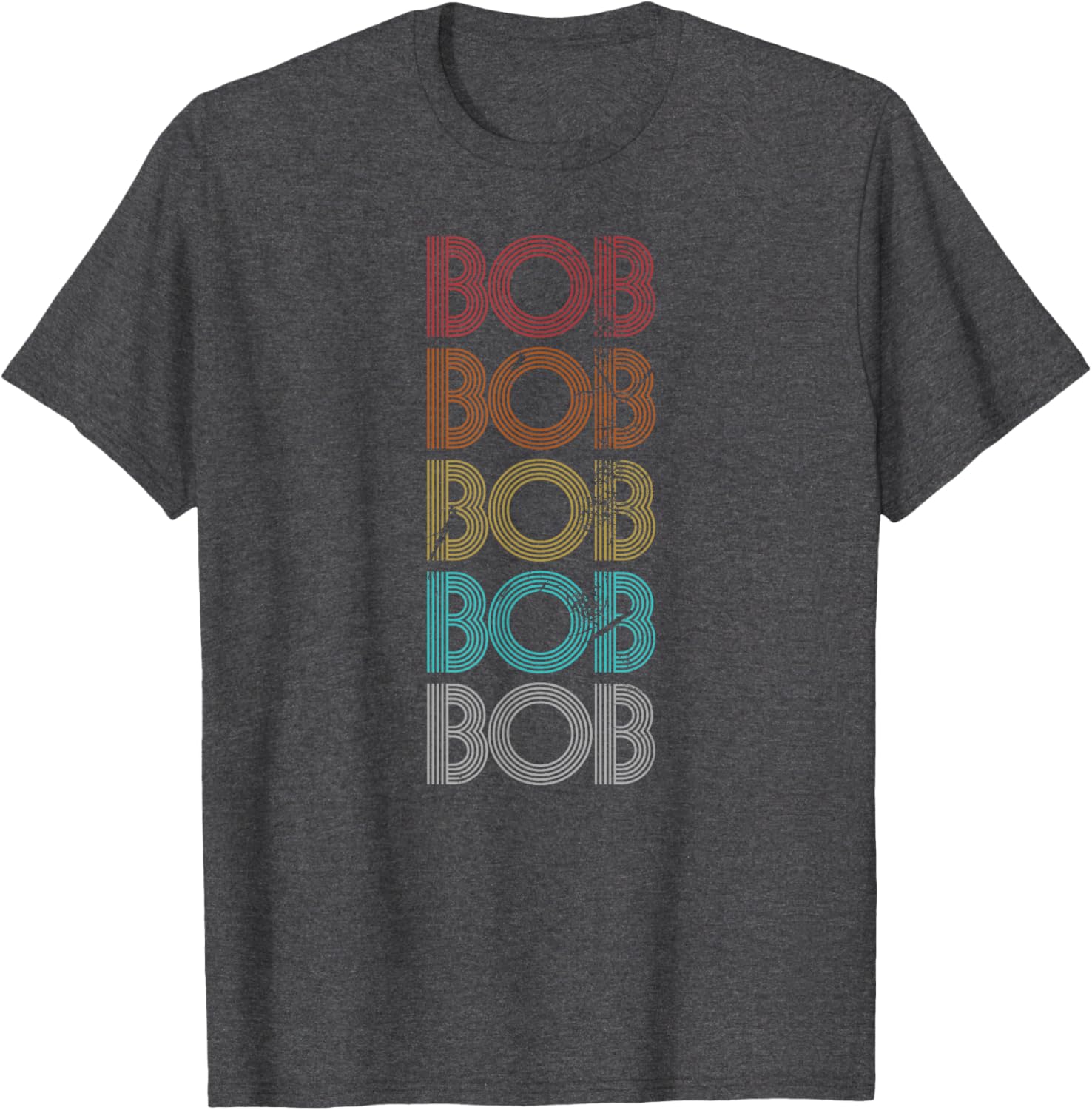 Retro Vintage BOB T-Shirt for Stylish Casual Wear and Everyday Comfort - 6