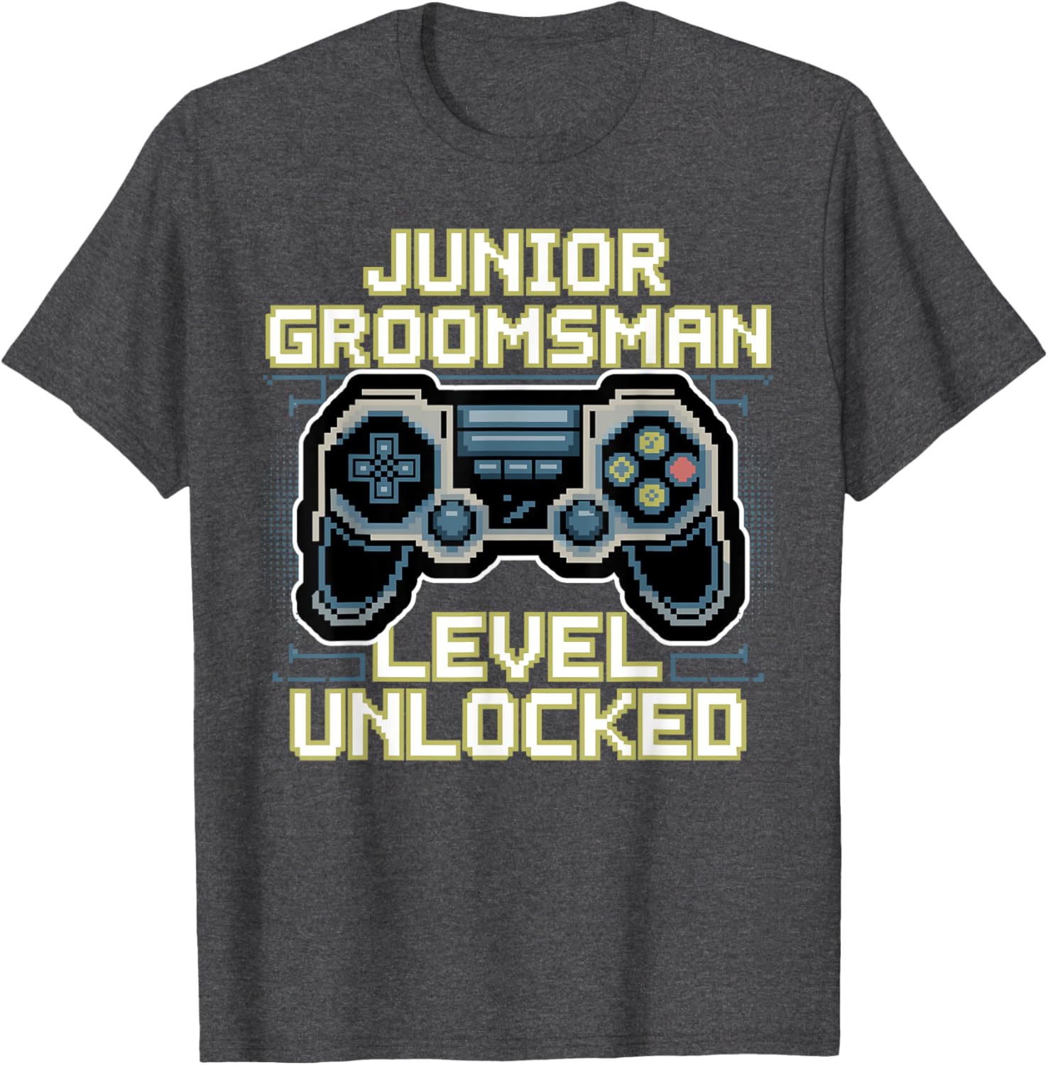 Cute Junior Groomsman Gaming T-Shirt for Boys - Perfect Wedding Outfit - 12