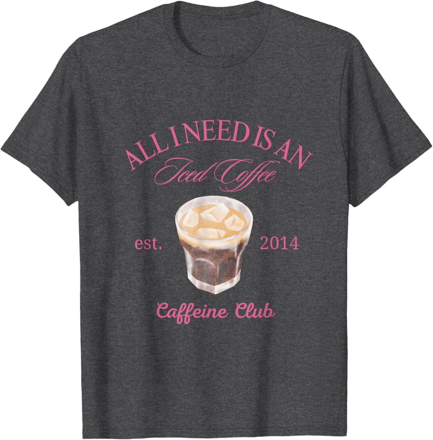 Iced Coffee Lover T-Shirt Perfect for Casual Style and Gift Ideas - 7