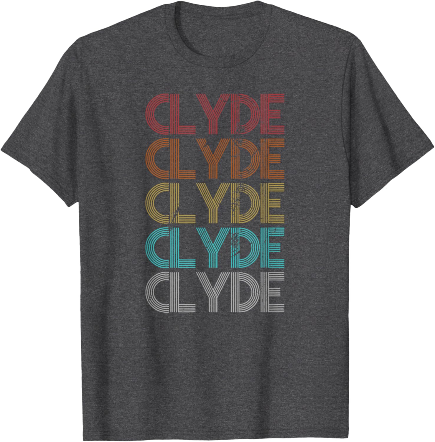 Retro Vintage Clyde T-Shirt for a Classic Stylish Look in Apparel - 3