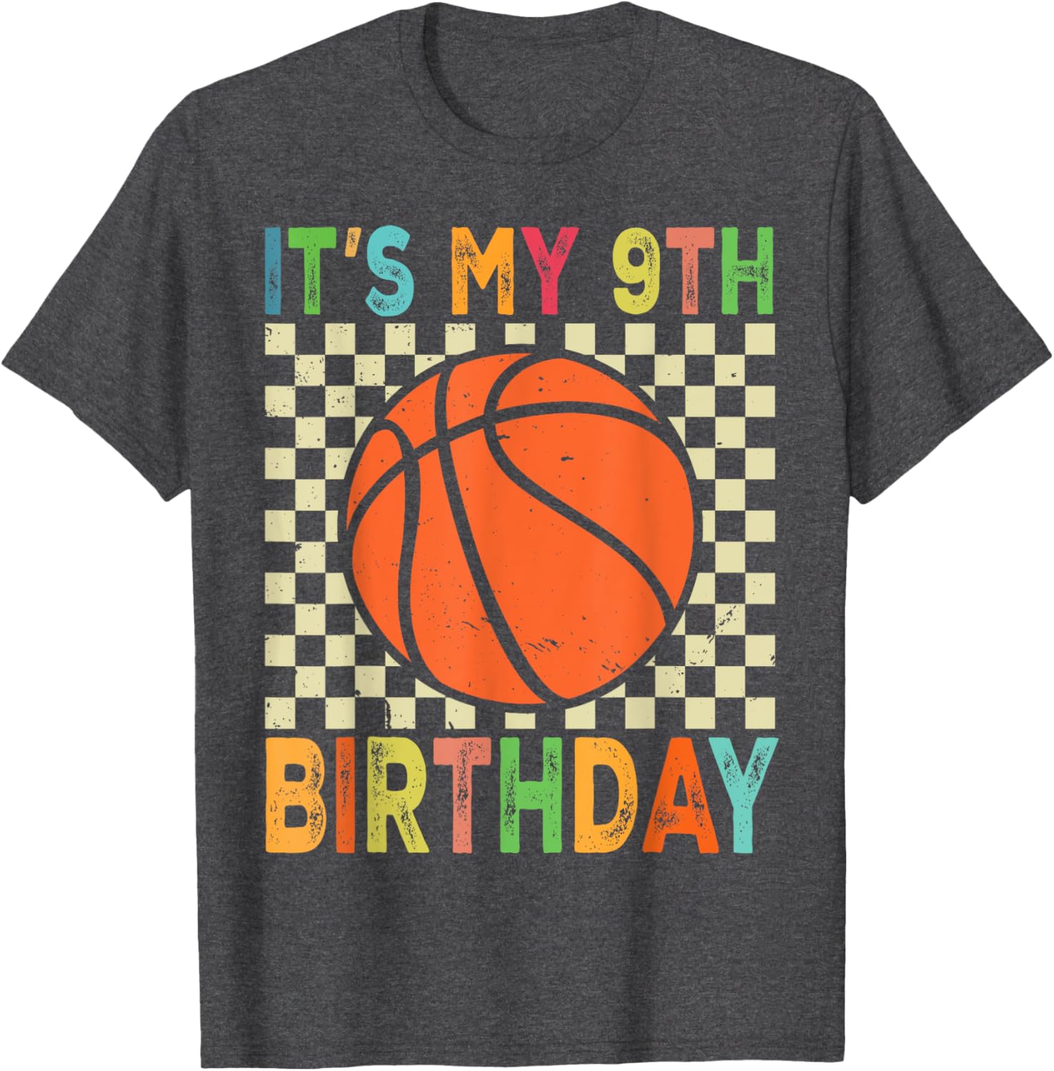 Cool 9th Birthday Basketball T-Shirt for 9 Year Old Players and Fans - 11