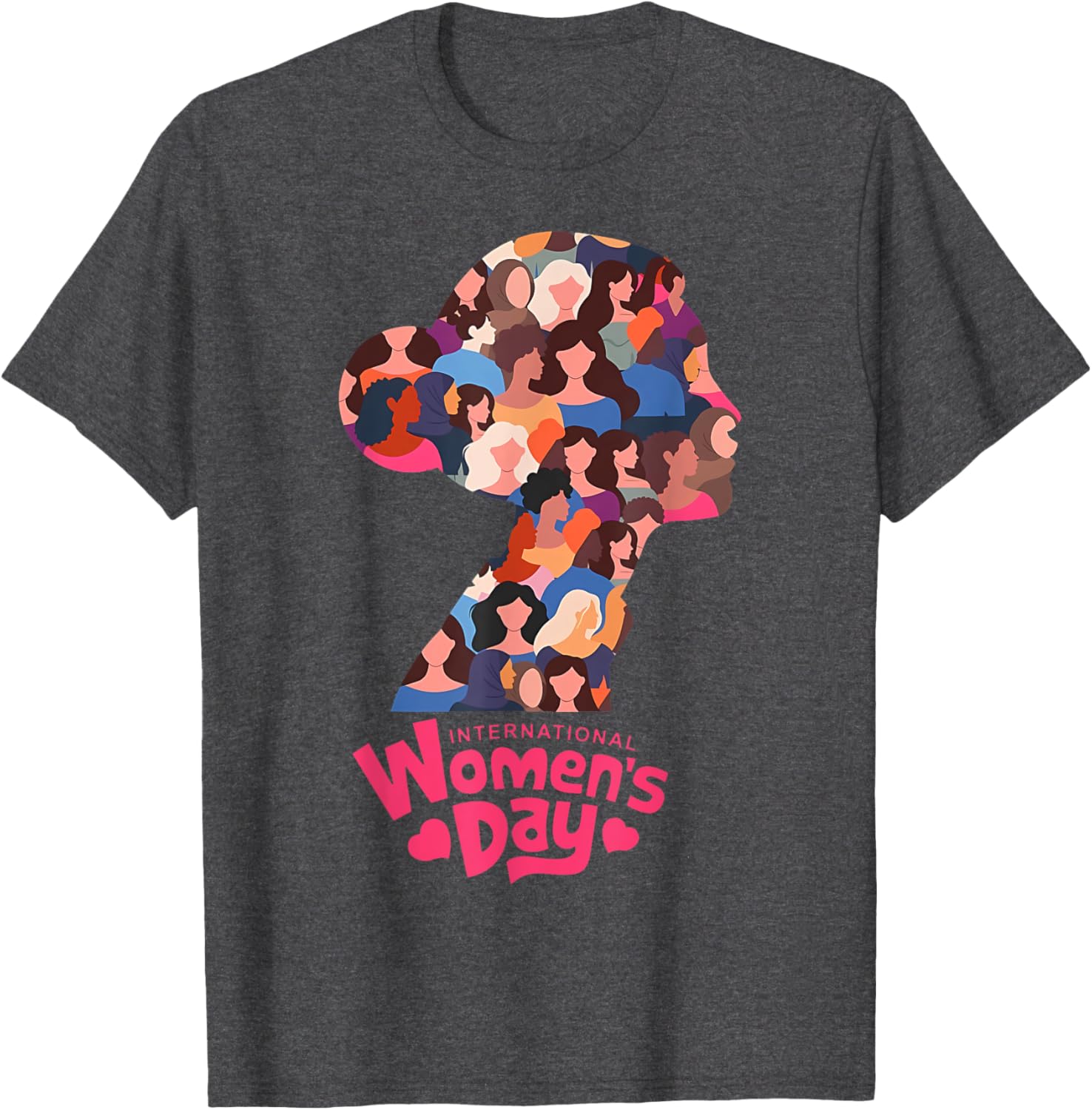 Celebrate Women's Day with Inspire Inclusion Women's T-Shirt for March 8 - 15