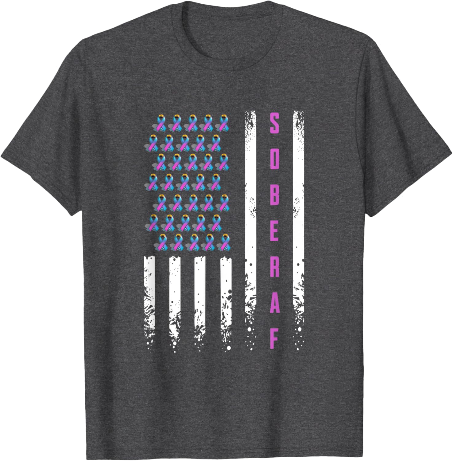 Support Sobriety Anniversary T-Shirt for Men and Women in Recovery - 2