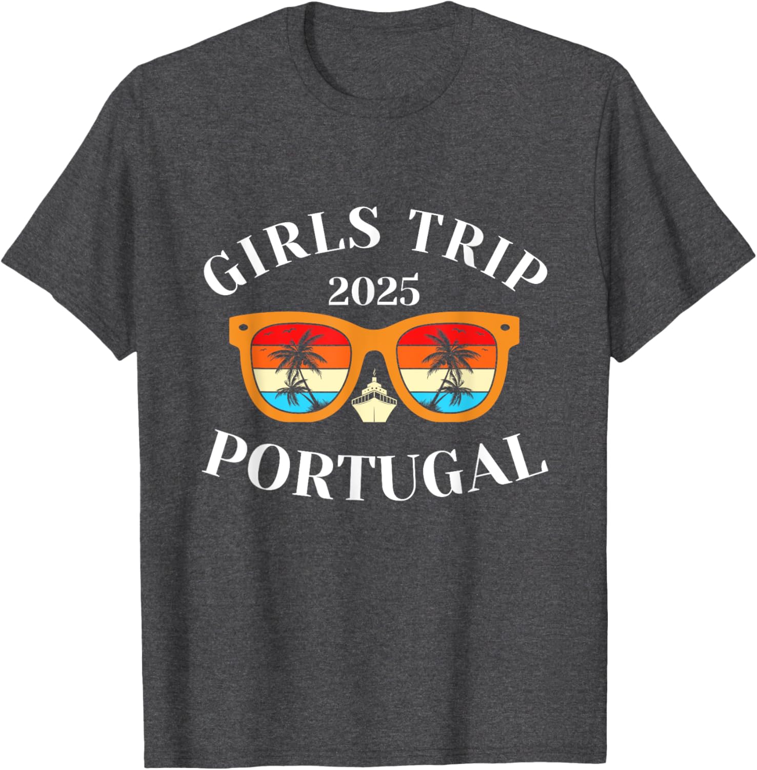 Girls Trip Portugal 2025 T-Shirt for Fun Travel Adventures - 10