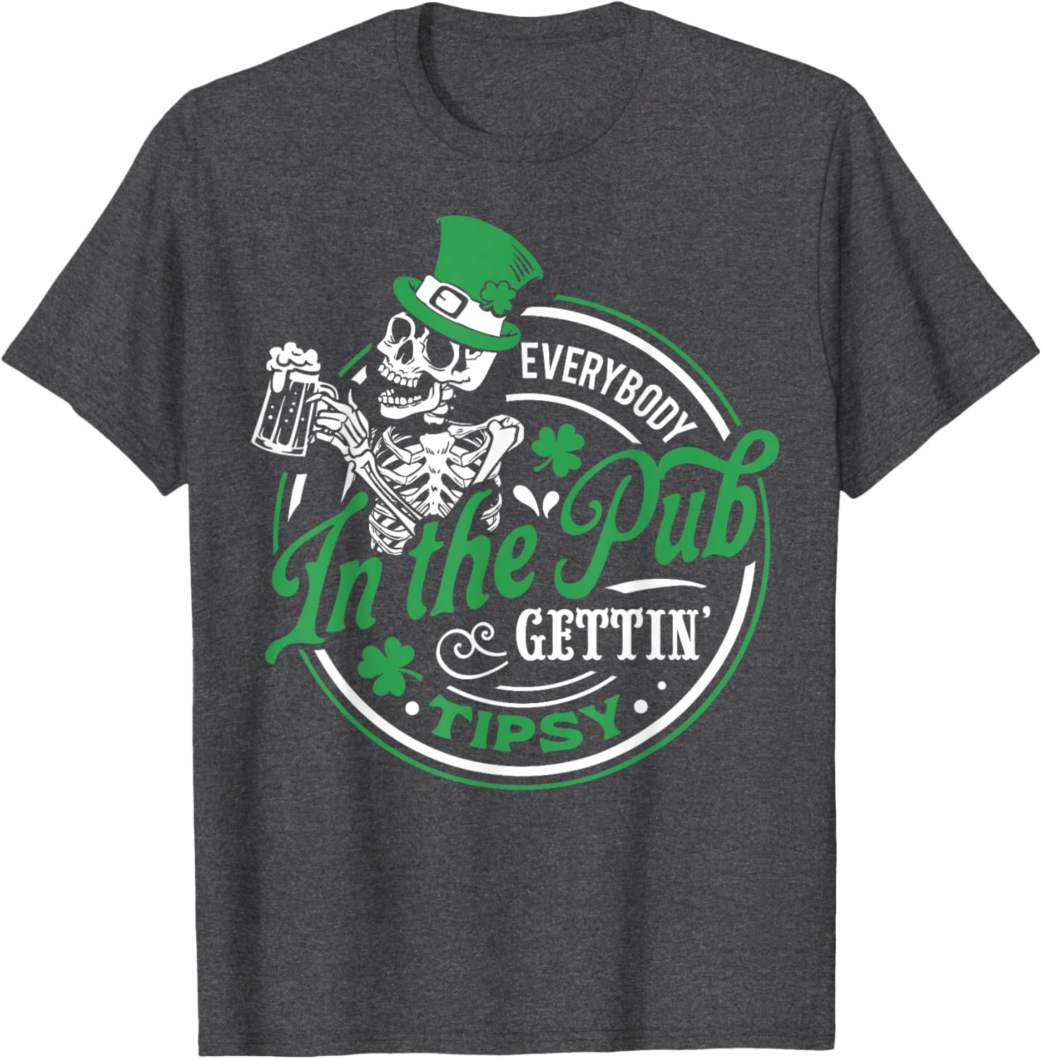 Tipsy St Patricks Day T-Shirt for Men and Women - Fun Pub Celebration Wear - 3