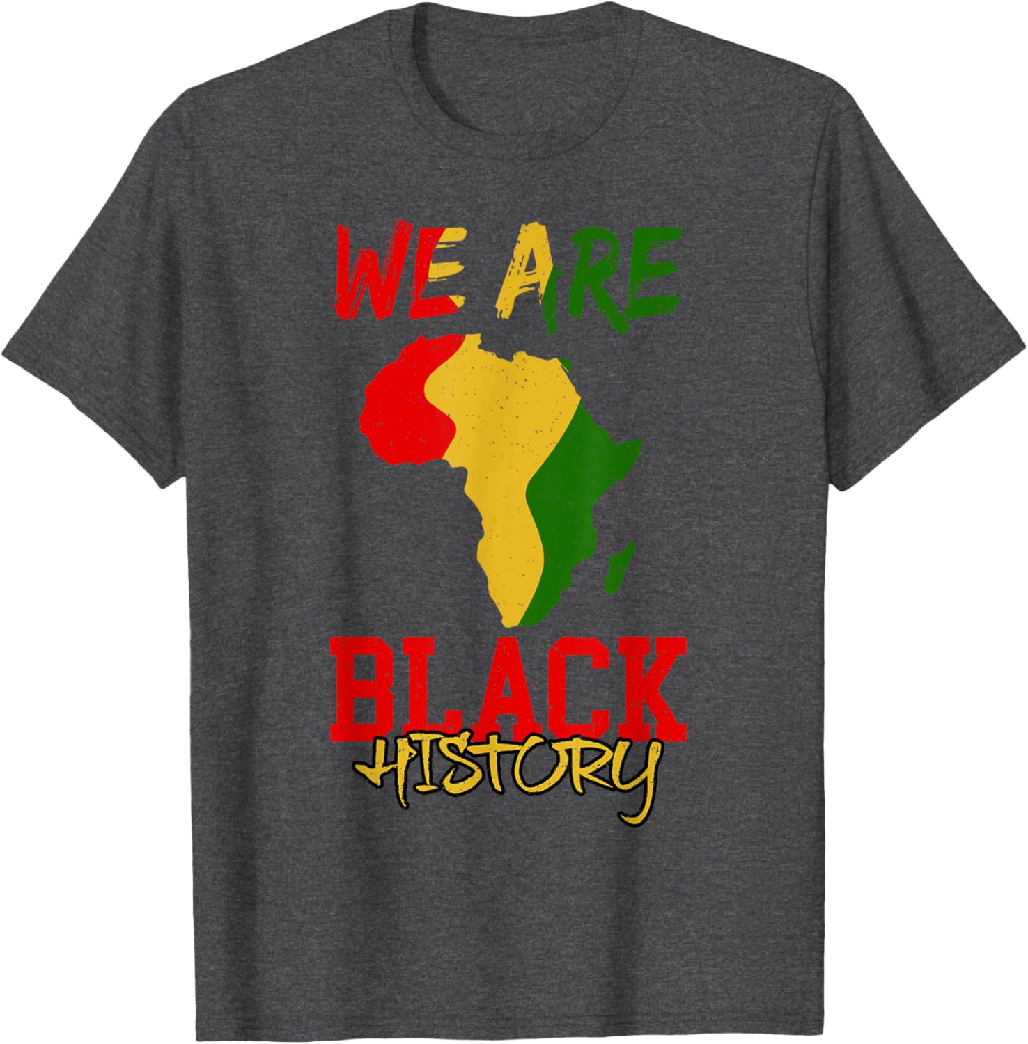 Celebrate Black History Month with African American Map T-Shirt - 3