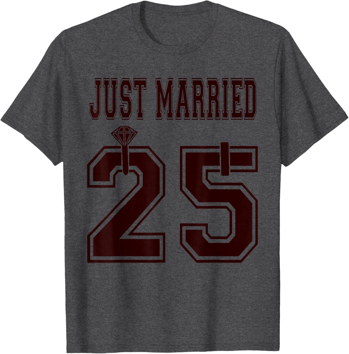 Just Married 2025 Matching Honeymoon T-Shirts for Wife and Husband - 21