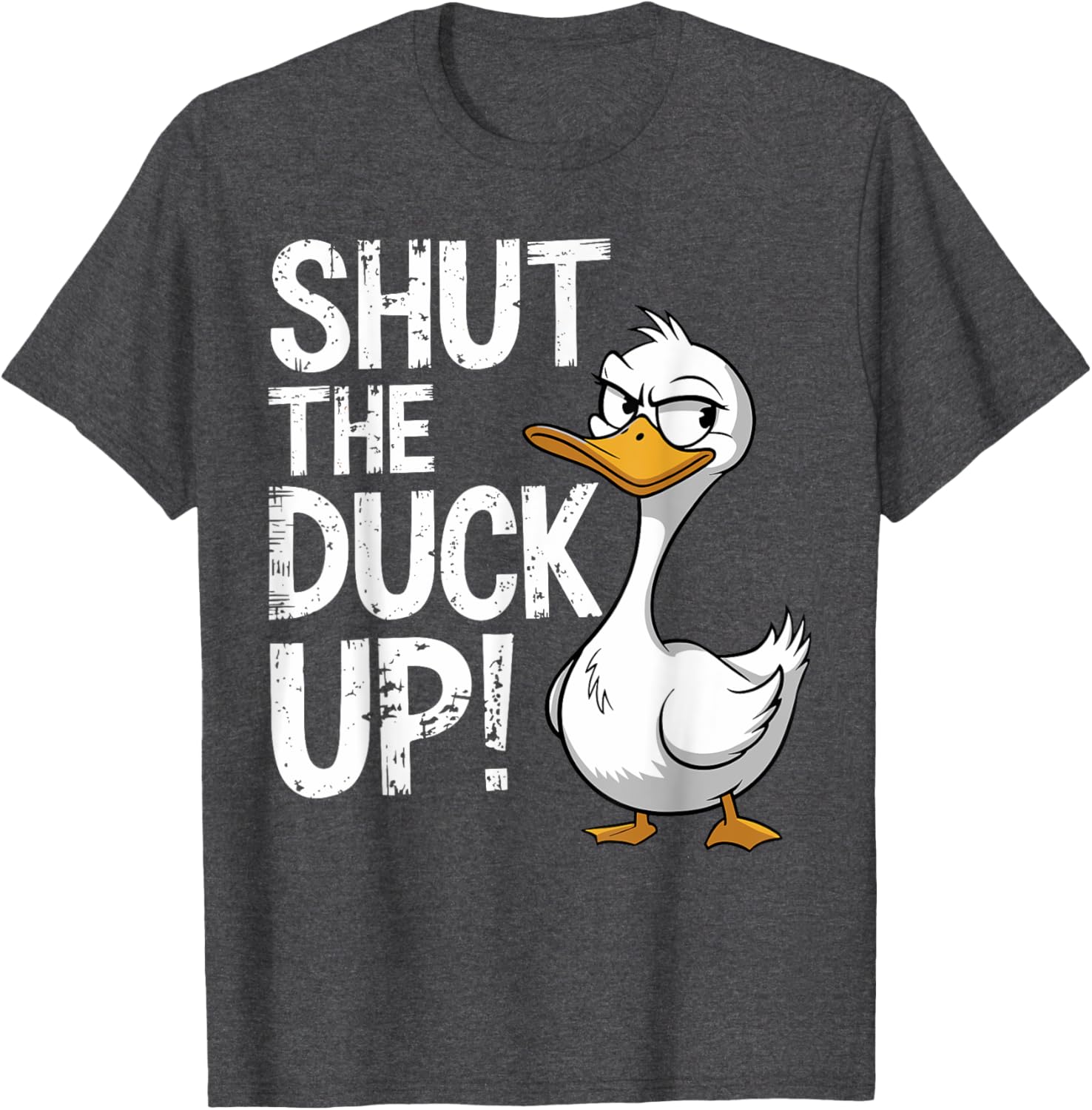Funny Shut The Duck Up Pun T-Shirt for Duck Lovers and Humor Fans - 9