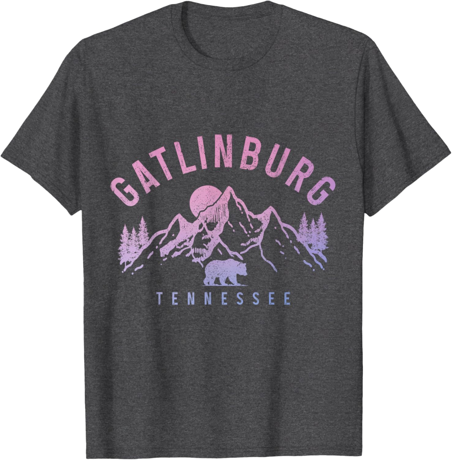 Gatlinburg Mountains Bear Vintage T-Shirt for Nature Lovers and Adventurers - 10