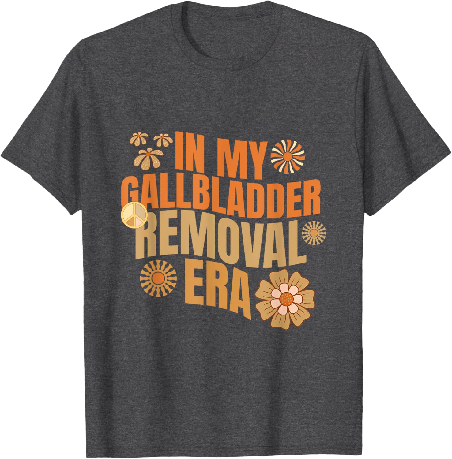 Funny Groovy Gallbladder Removal T-Shirt for Surgery Humor Lovers - 1