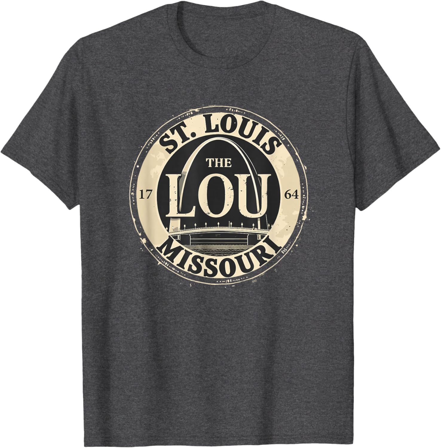 Vintage St Louis Arch T-Shirt for Men and Women - Stylish Missouri Apparel - 27