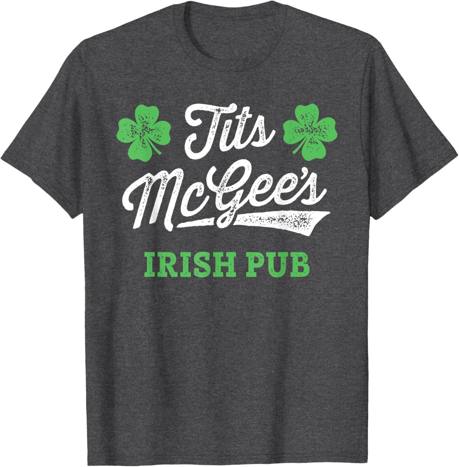 Funny Tits McGee's Irish Pub St. Patrick's Day T-Shirt for Festive Fun - 3