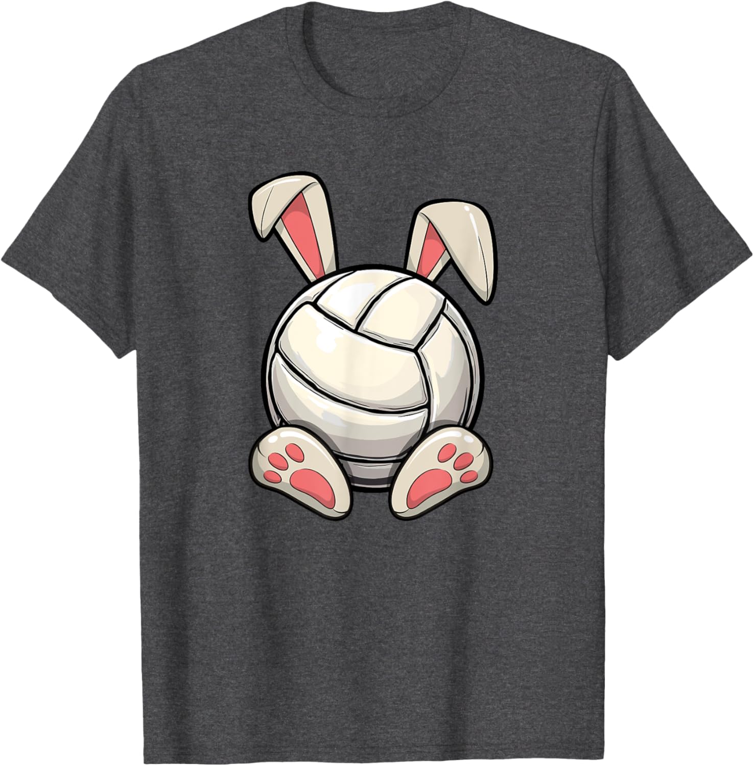 Easter Volleyball Bunny Ears T-Shirt for Kids' Egg Hunt Fun - 23