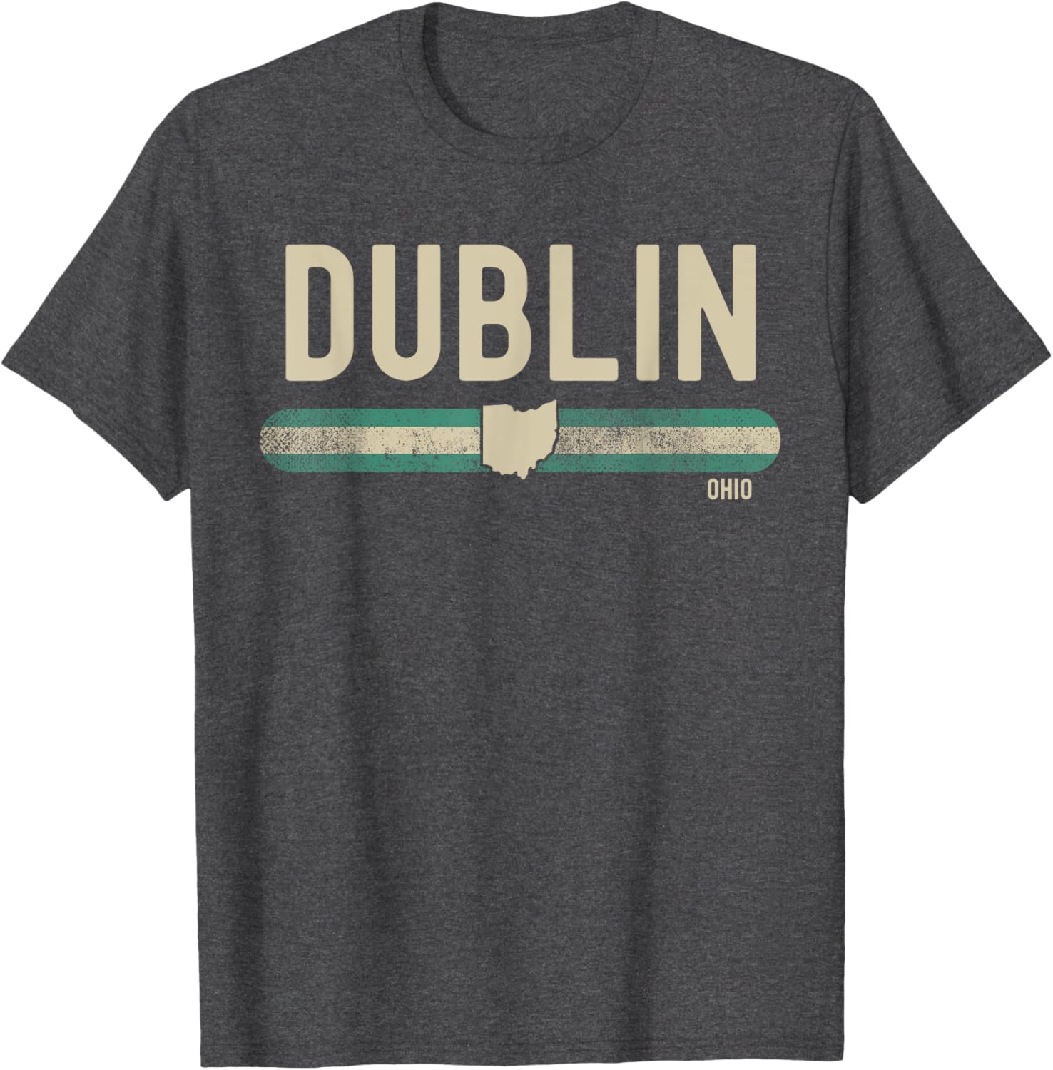 Dublin Ohio 80s Style T-Shirt for Retro Travel Lovers - 13