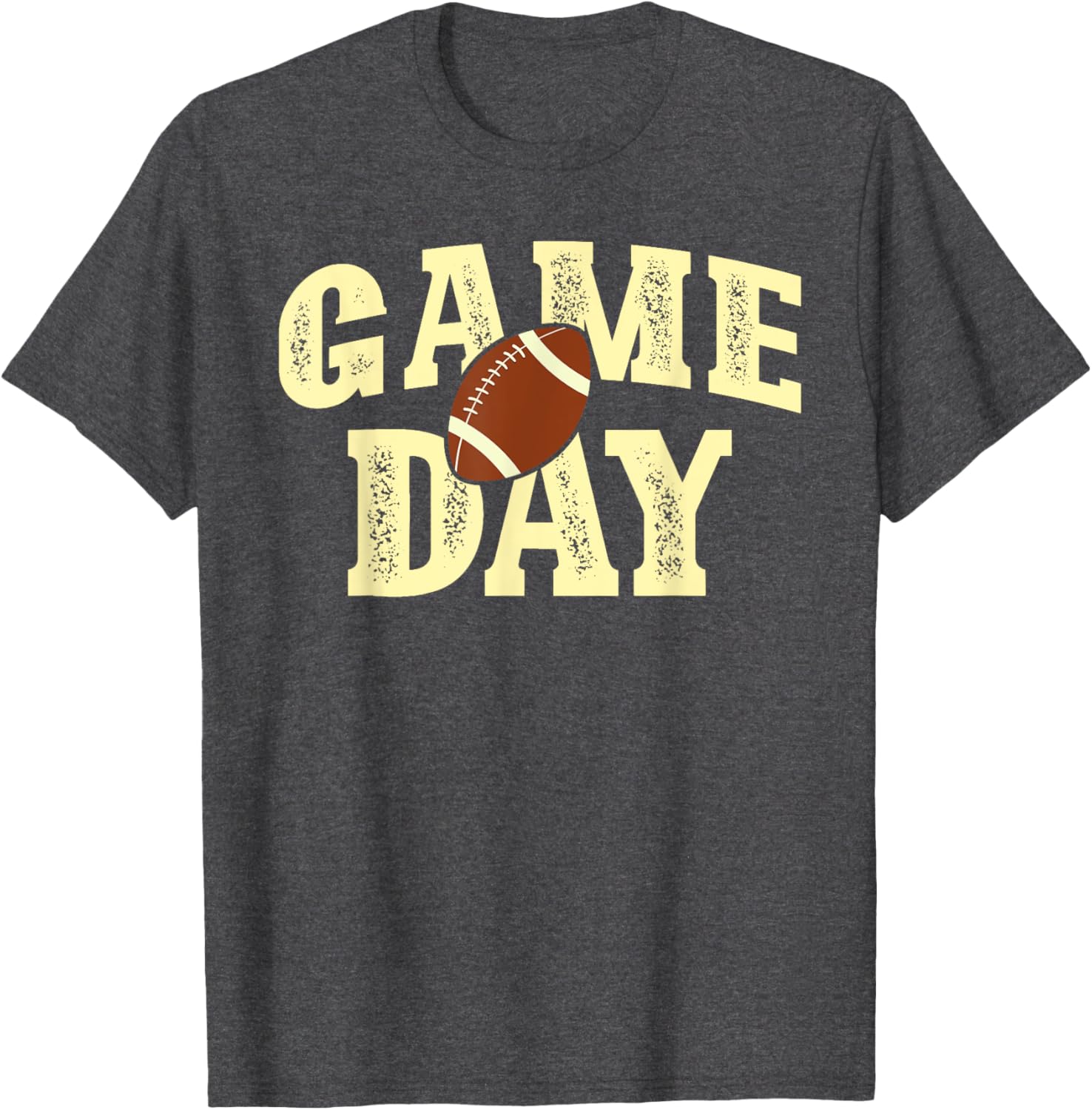 Vintage Game Day Football Team T-Shirt for Sports Fans and Players - 2