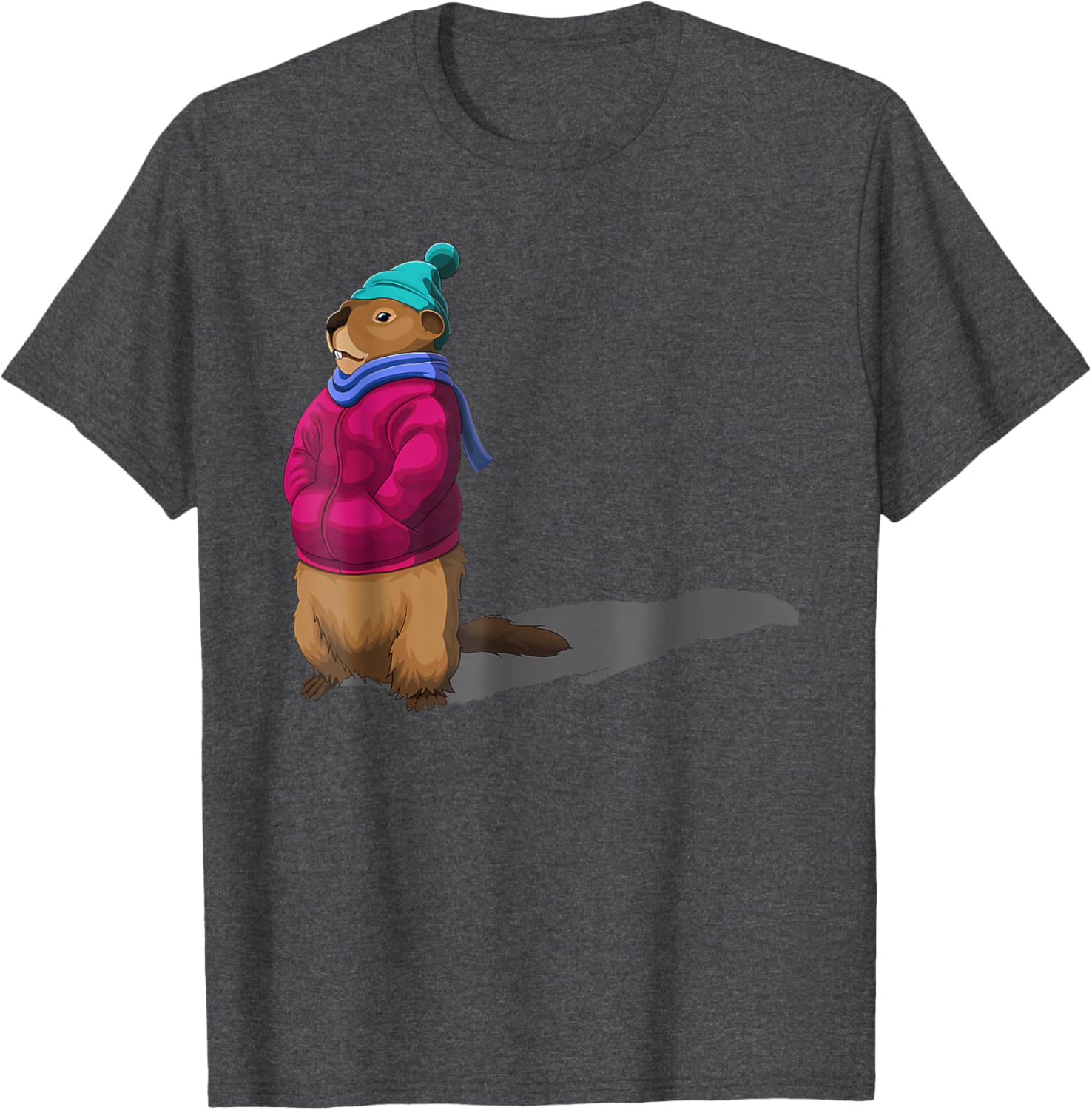 Funny Ground Hog Day T-Shirt for Men and Women - Cute Groundhog Design - 26