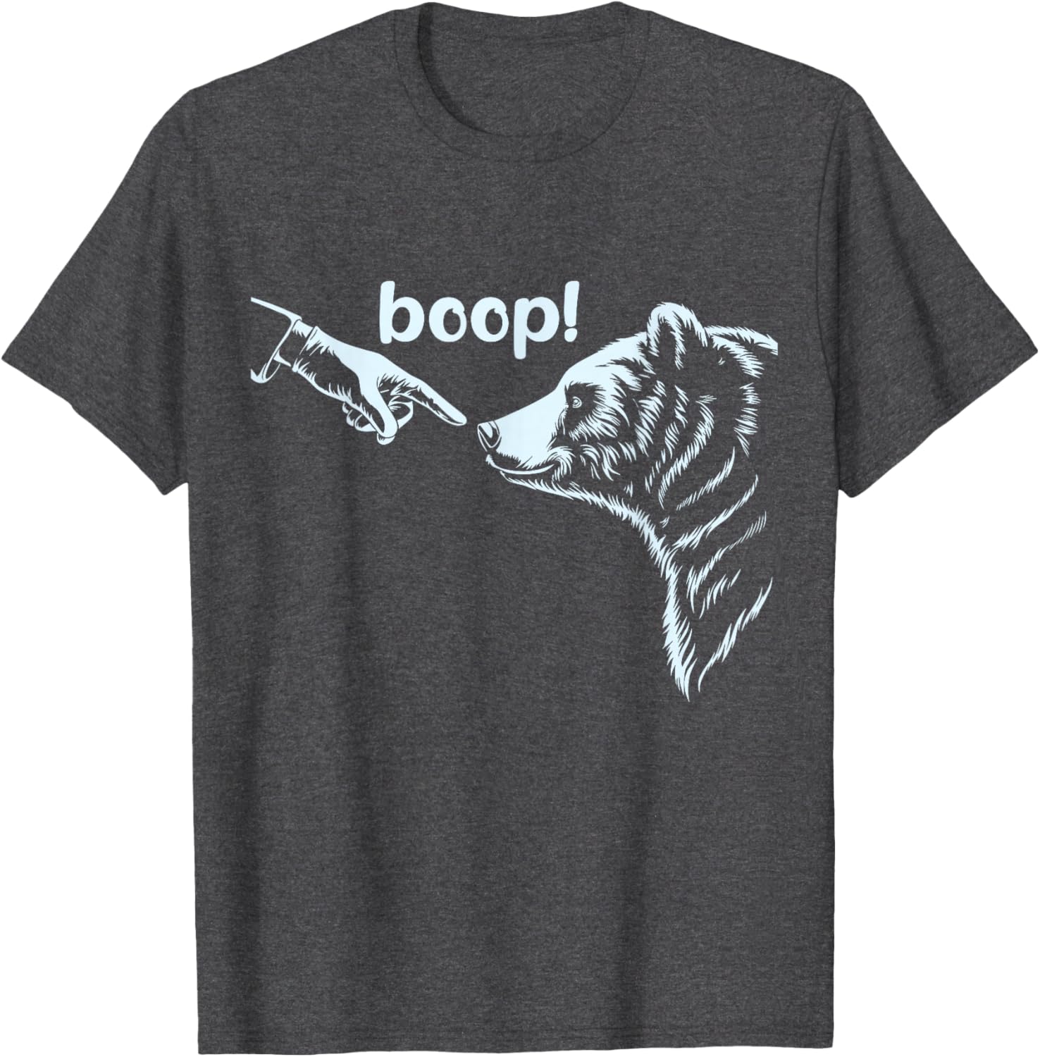 Cute National Park Bear Boop T-Shirt for Nature Lovers and Adventurers - 1
