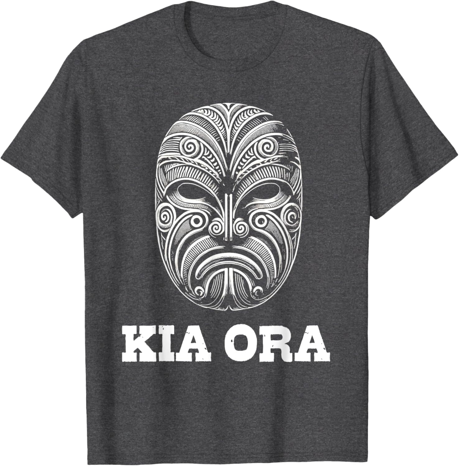 Kia Ora Maori Mask Kiwi Land Aotearoa NZ T-Shirt for Proud Kiwis - 28