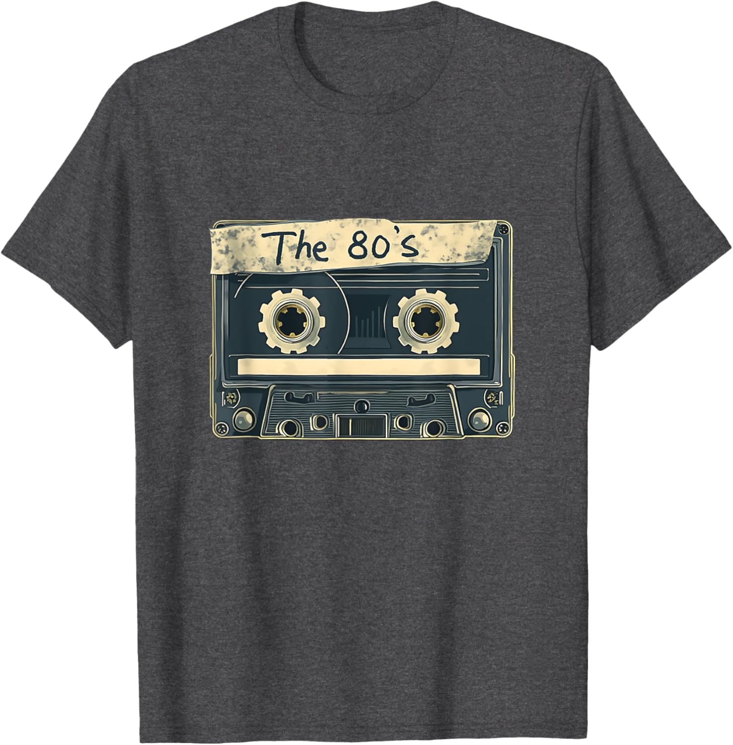 Classic Vintage Cassette Tape T-Shirt for 80s 90s Nostalgia Lovers - 12