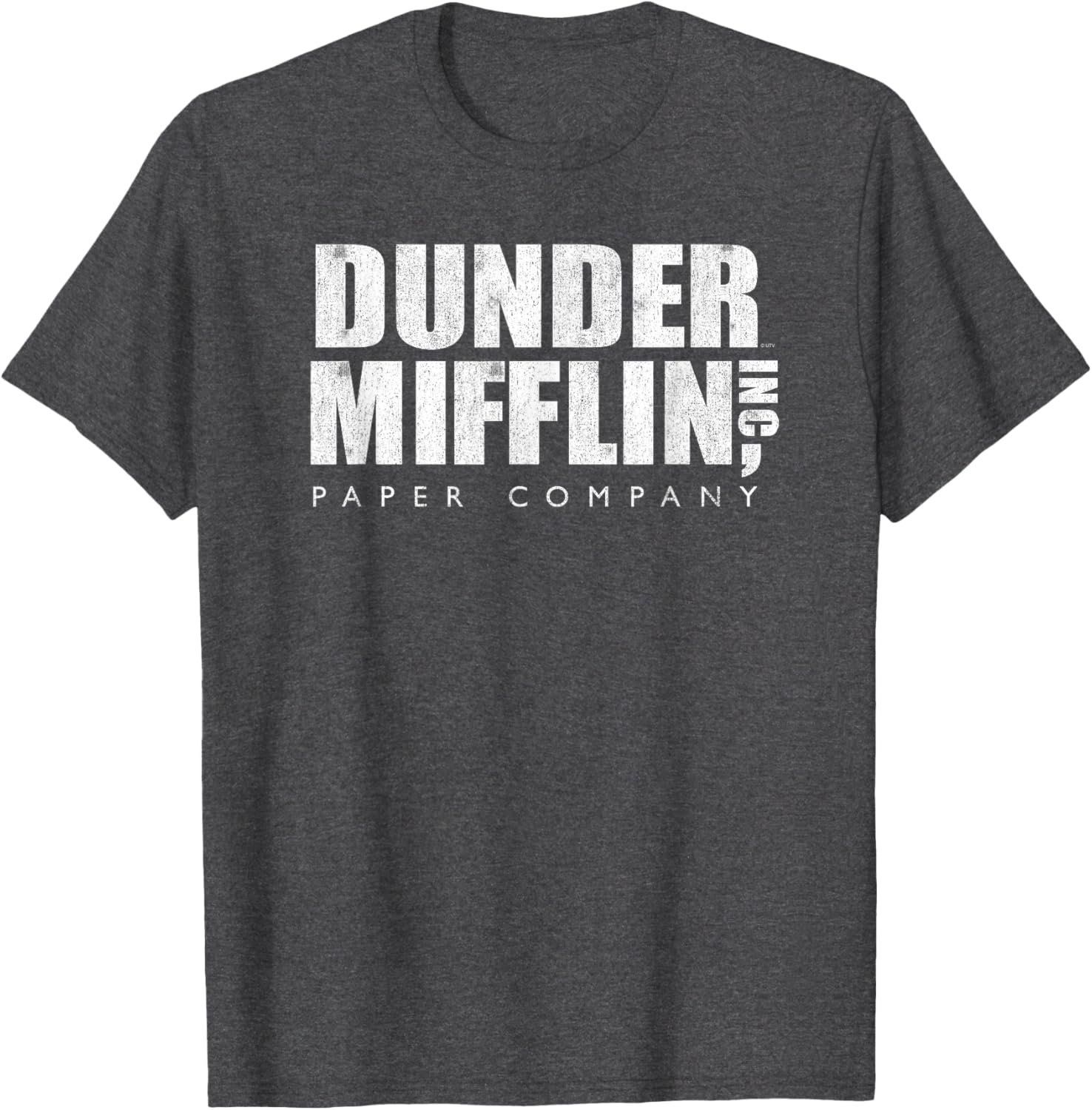 Dunder Mifflin Vintage T-Shirt for Office Fans - Unisex Casual Tee - 3