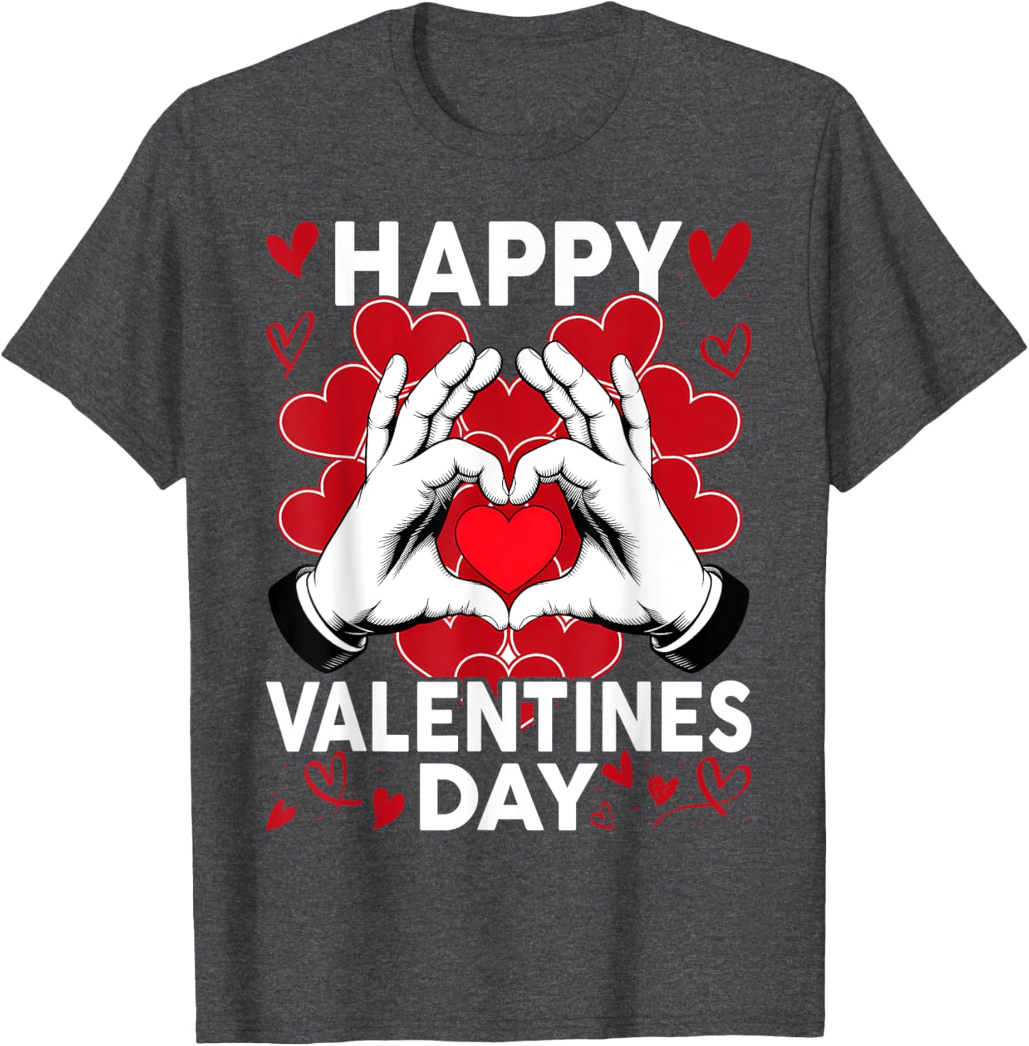Happy Valentine's Day Couples Love T-Shirt for Perfect Date Night - 5