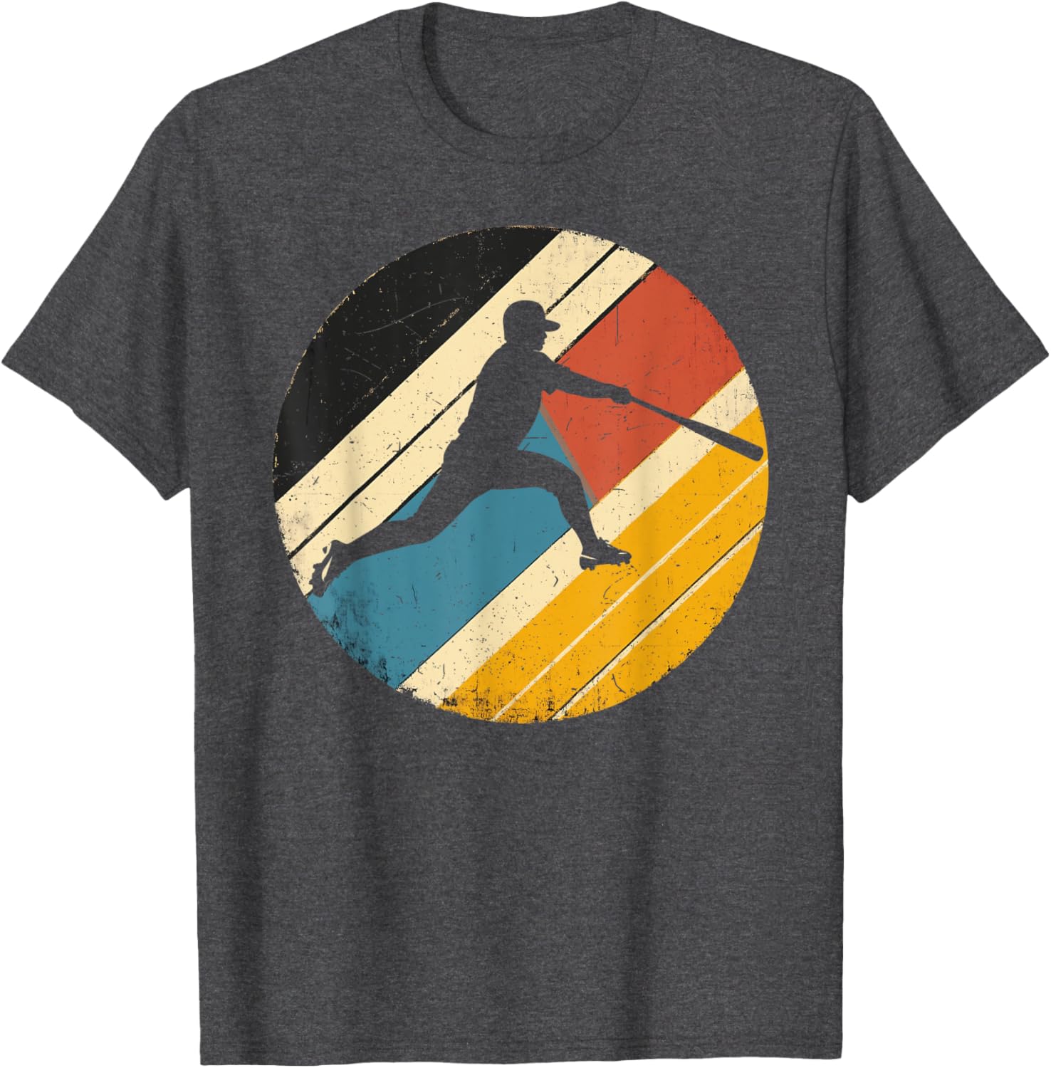 Retro Vintage Baseball Player T-Shirt for Men, Women, and Kids - 27