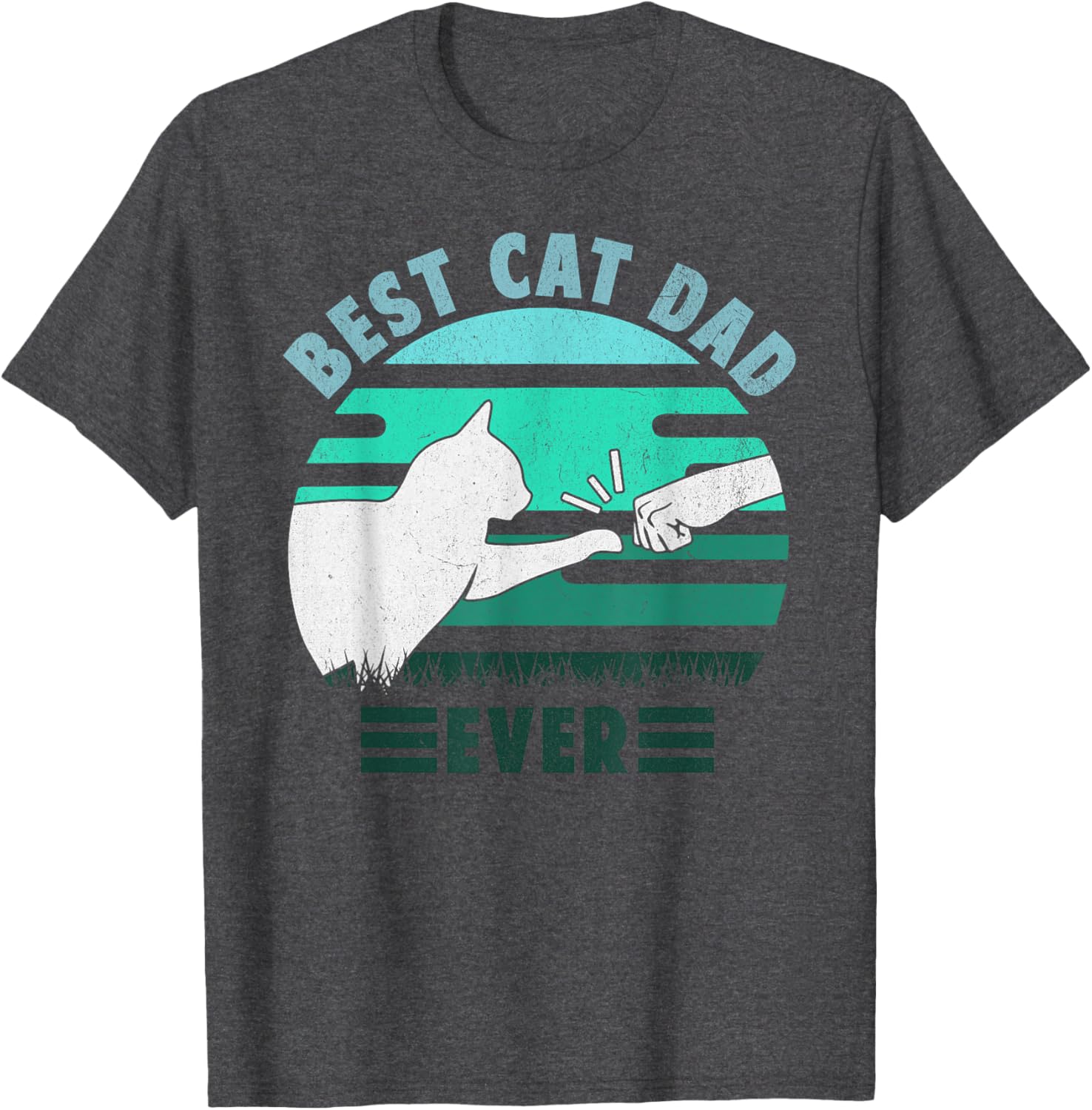 Best Cat Dad Ever Father's Day T-Shirt for Proud Cat Daddies - 14