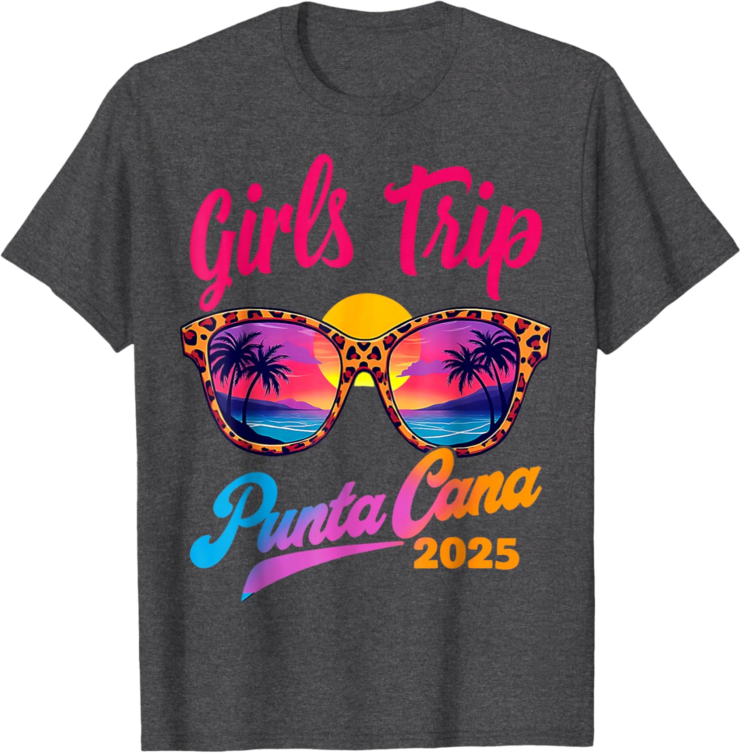 Girls Trip Punta Cana 2025 Matching Summer T-Shirt for Women - 11