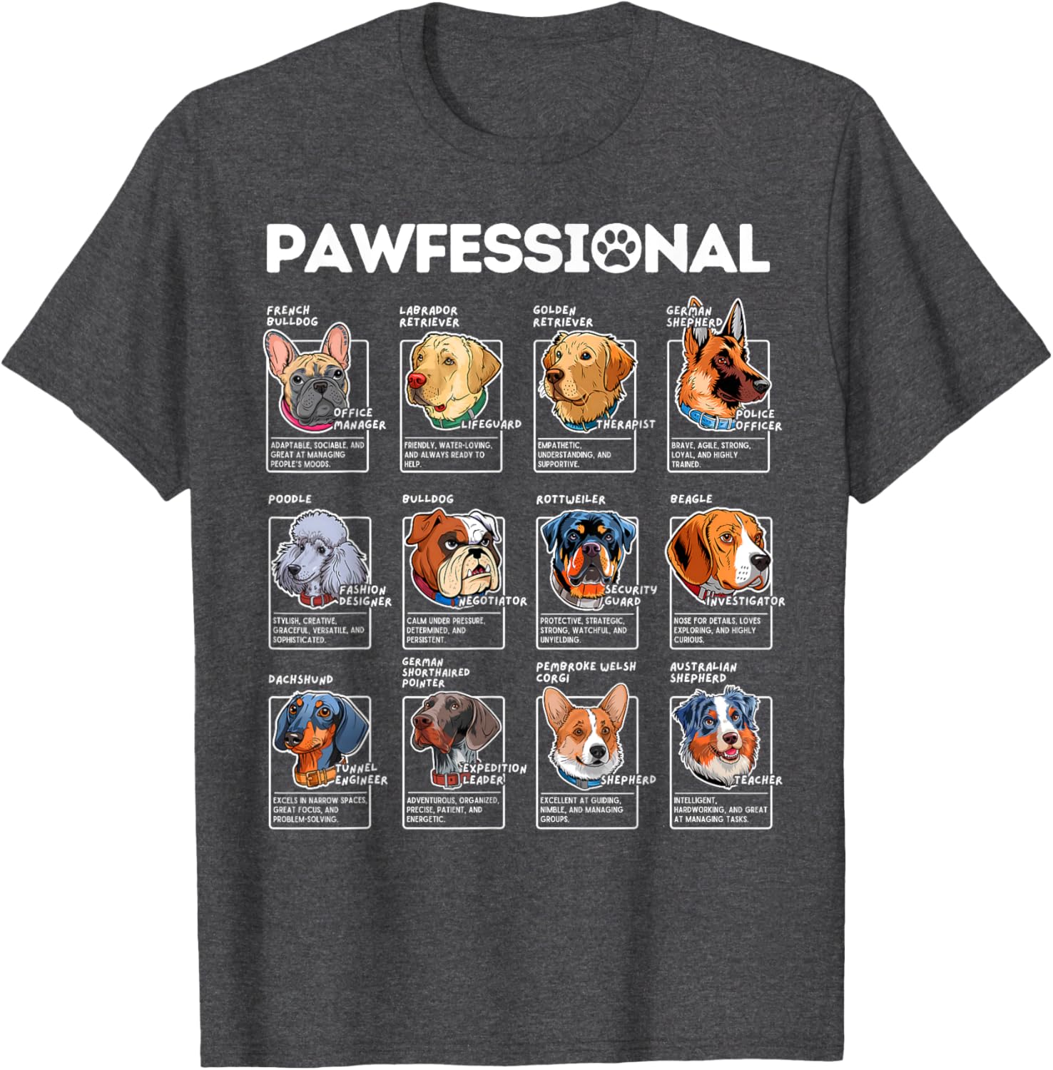 Funny Dog Lover T-Shirt for Men, Women, and Kids - Perfect Gift! - 5