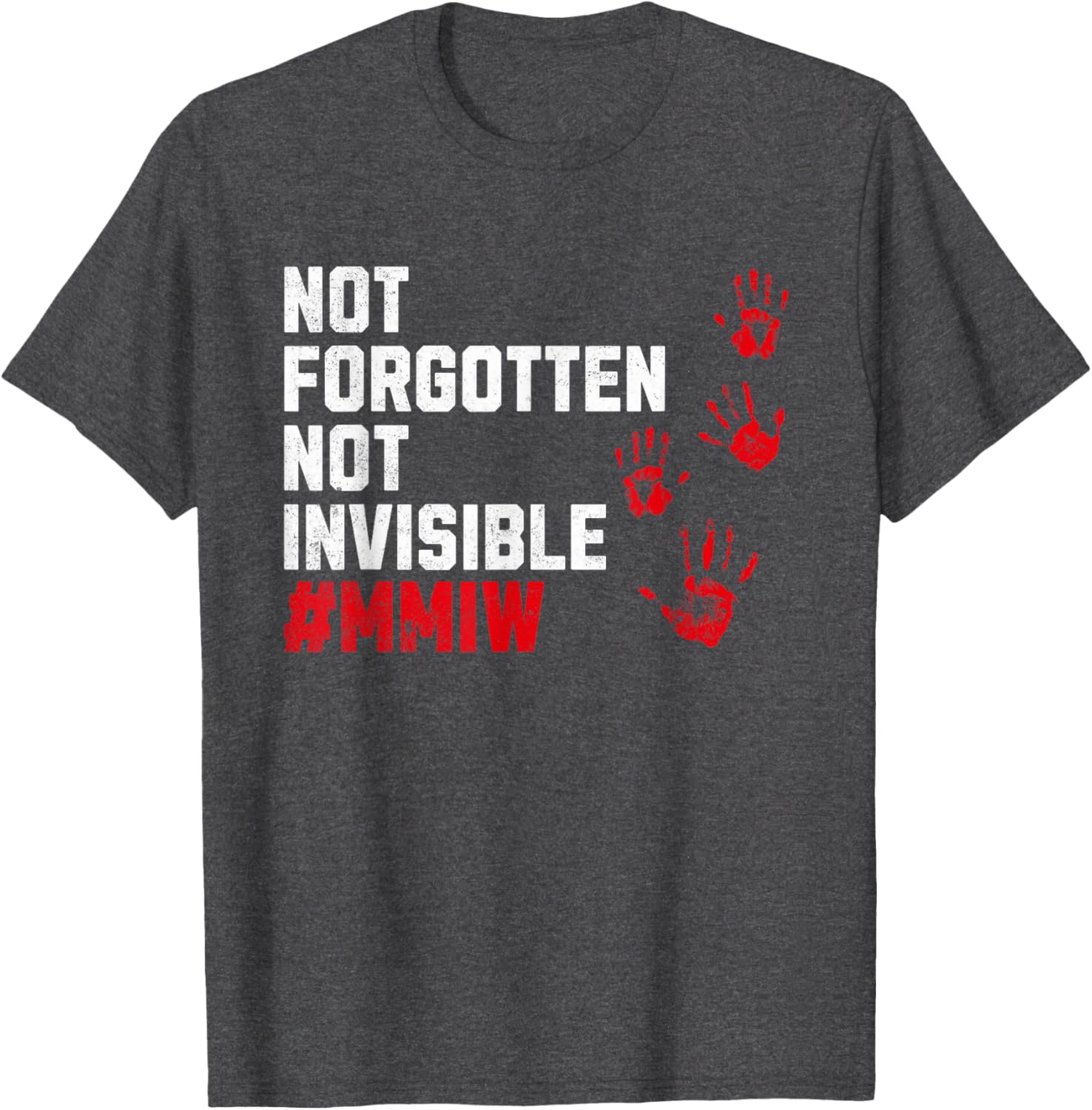 Stolen Sisters MMIW Invisible T-Shirt for Awareness of Missing Indigenous Women - 12
