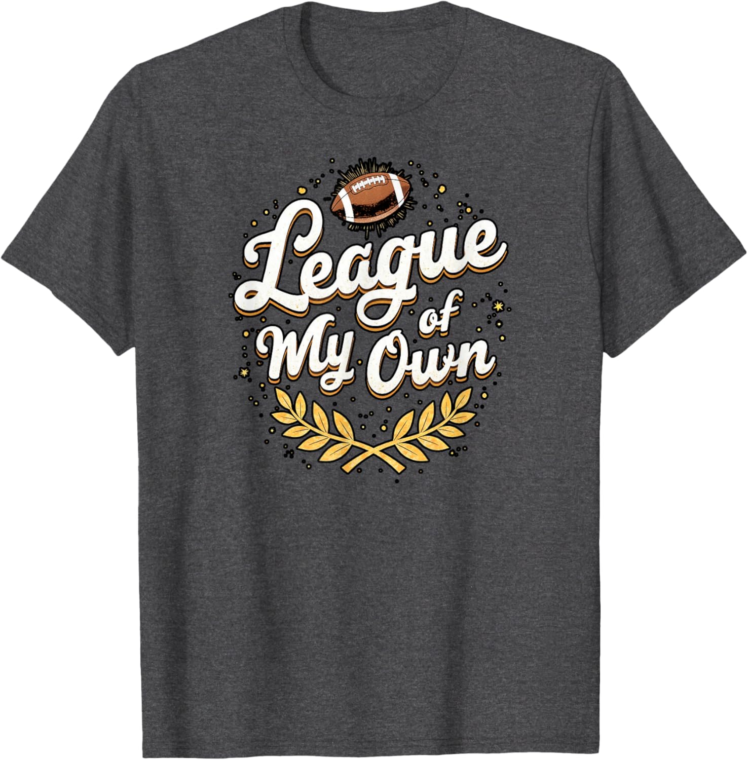 Funny Fantasy Football Champs Trophy Winner Draft T-Shirt for Fans - 6
