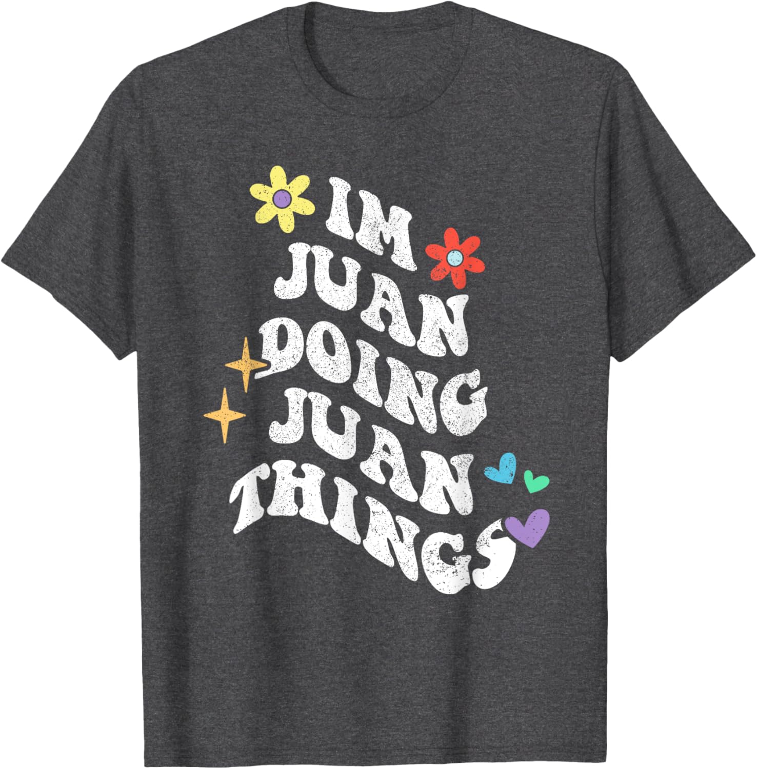 Funny Retro Groovy Im Juan Doing Juan Things T-Shirt for Mother's Day - 14