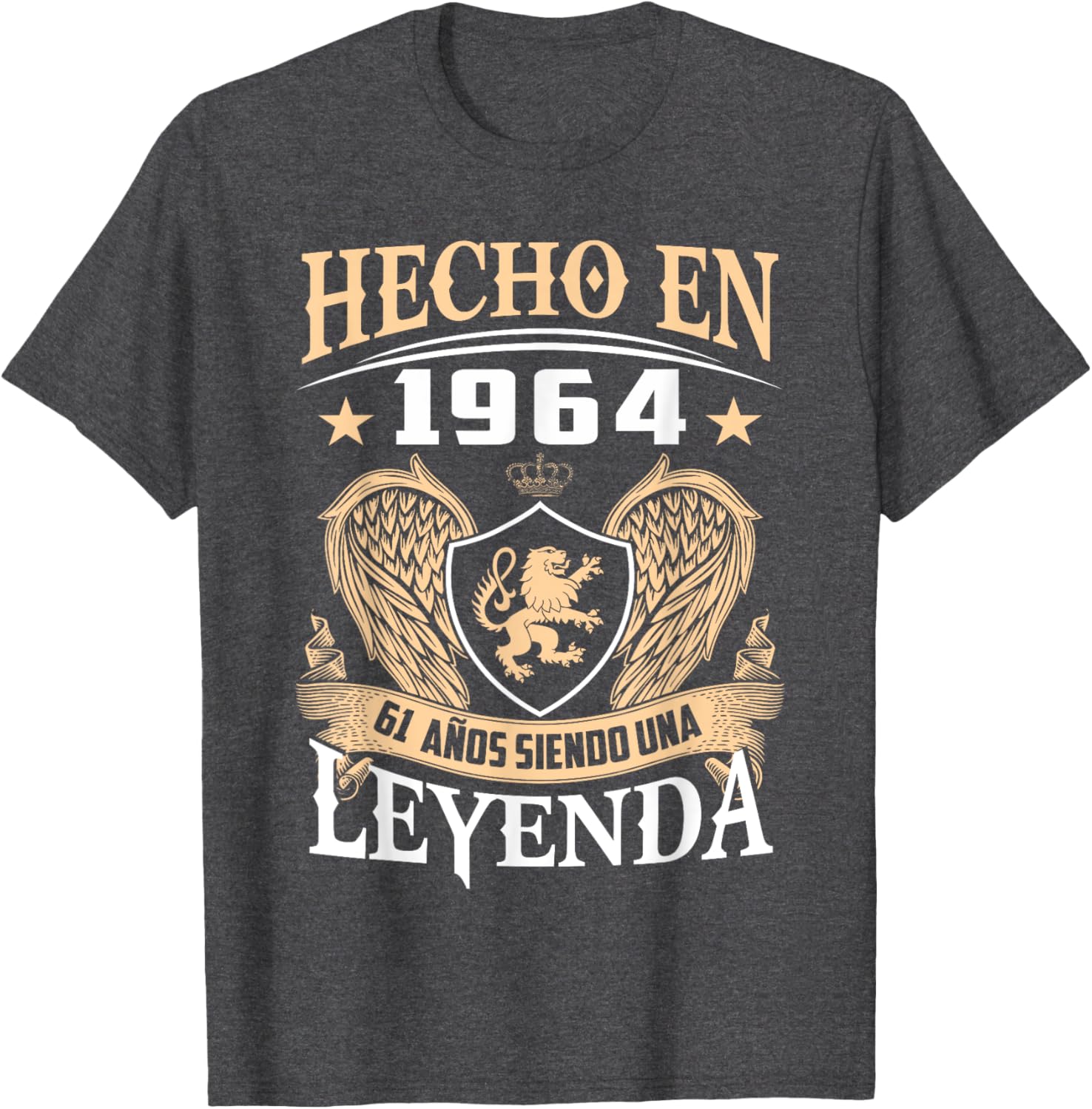 Made In 1964 Legend 61st Birthday T-Shirt for Him or Her - 2