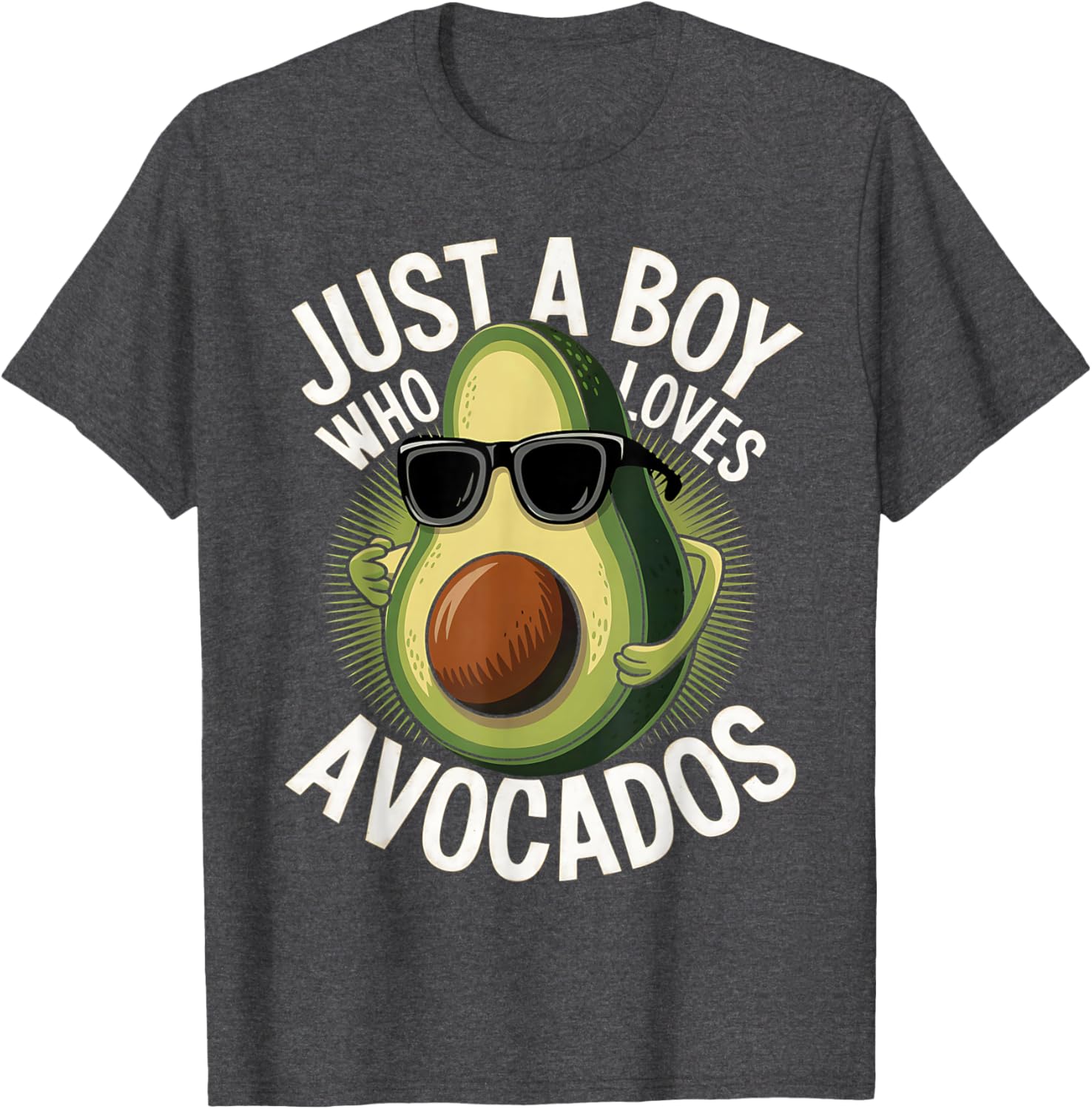 Adorable Avocado Love T-Shirt for Boys and Toddlers - Fun Kids Clothing - 6
