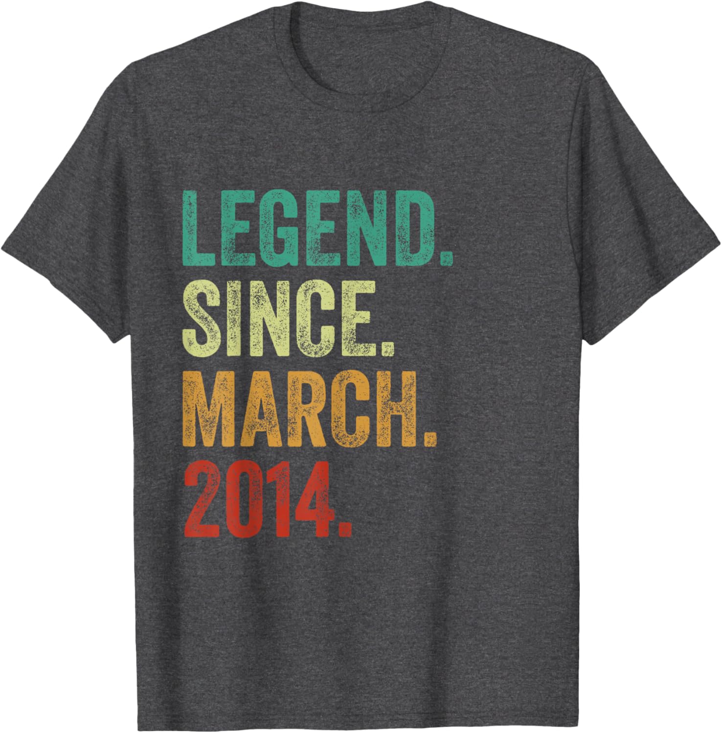 11th Birthday T-Shirt for Boys - 11 Years of Legend Since 2014 - 2
