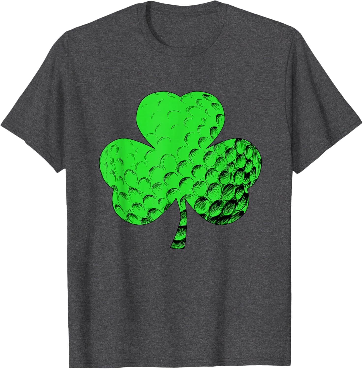 Irish Shamrock Golfing T-Shirt for St. Patrick's Day Celebration - 13