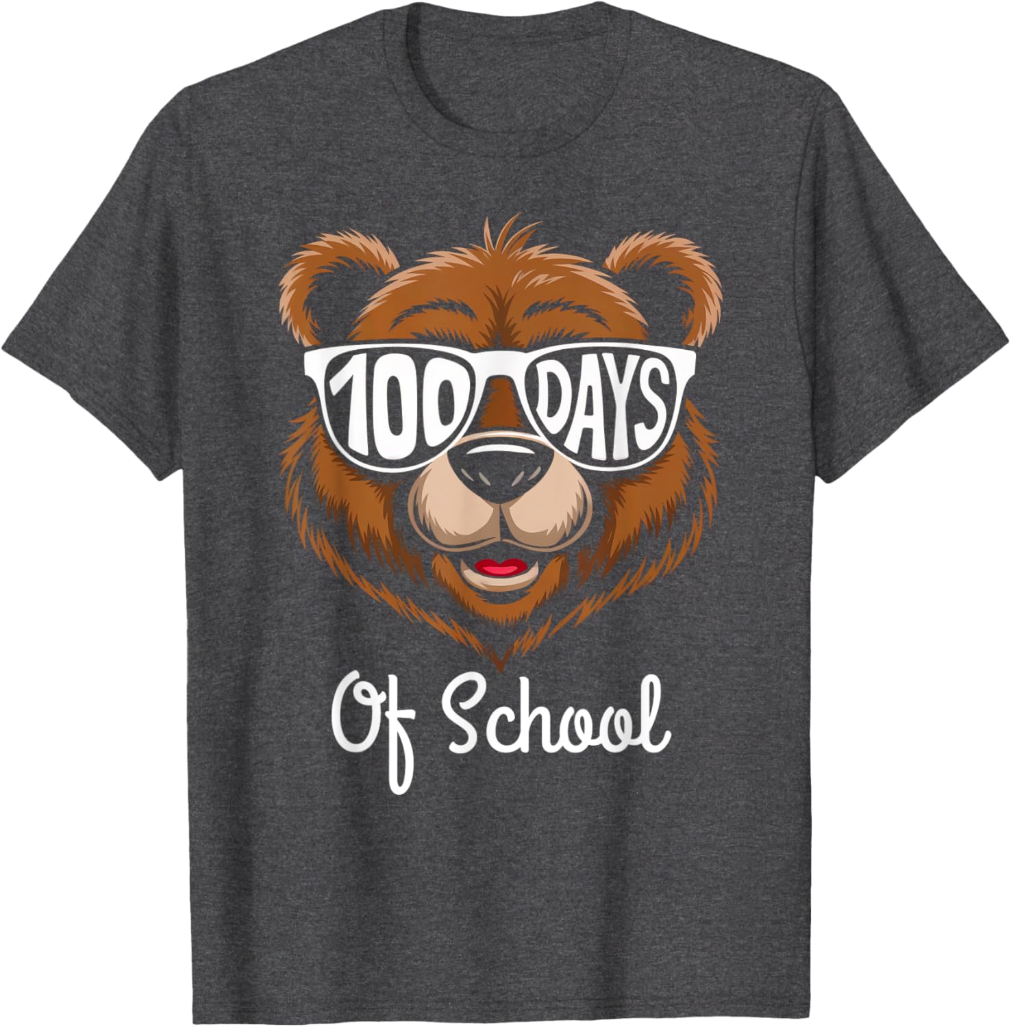 Cool Bear 100 Days Smarter Kids T-Shirt Perfect for 100th Day of School - 9