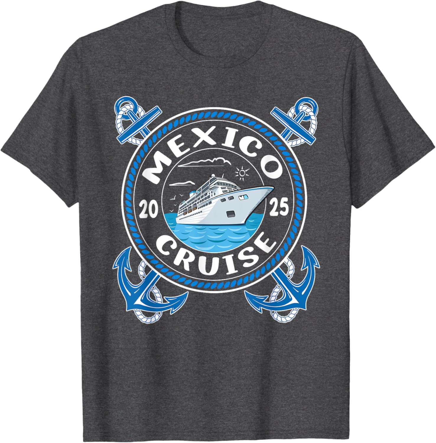 Mexico Cruise 2025 Family Summer Vacation T-Shirt for Fun Adventures - 9
