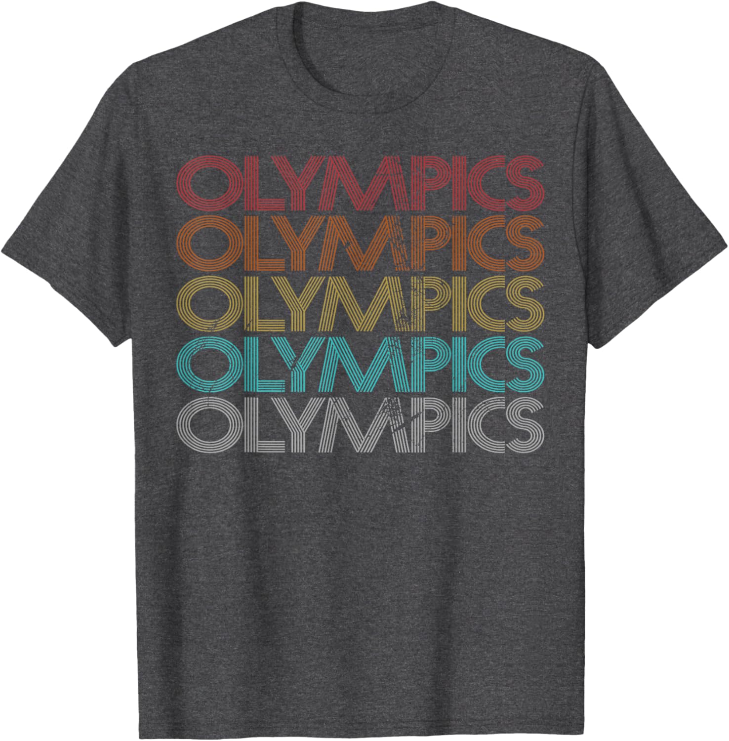 Retro Vintage Olympics T-Shirt for Sports Lovers and Casual Outfits - 7