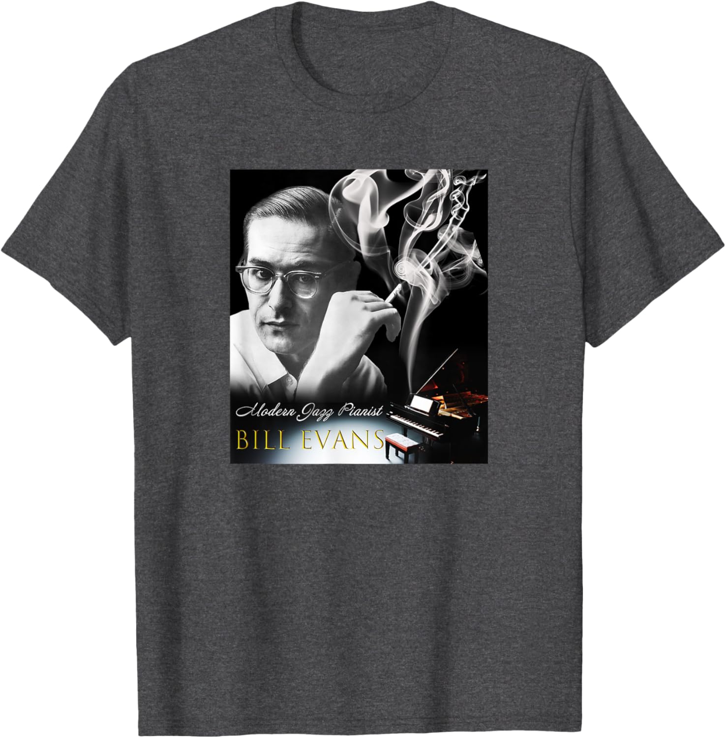 Bill Evans 001 T-Shirt for Music Lovers - Stylish and Comfortable Apparel - 1