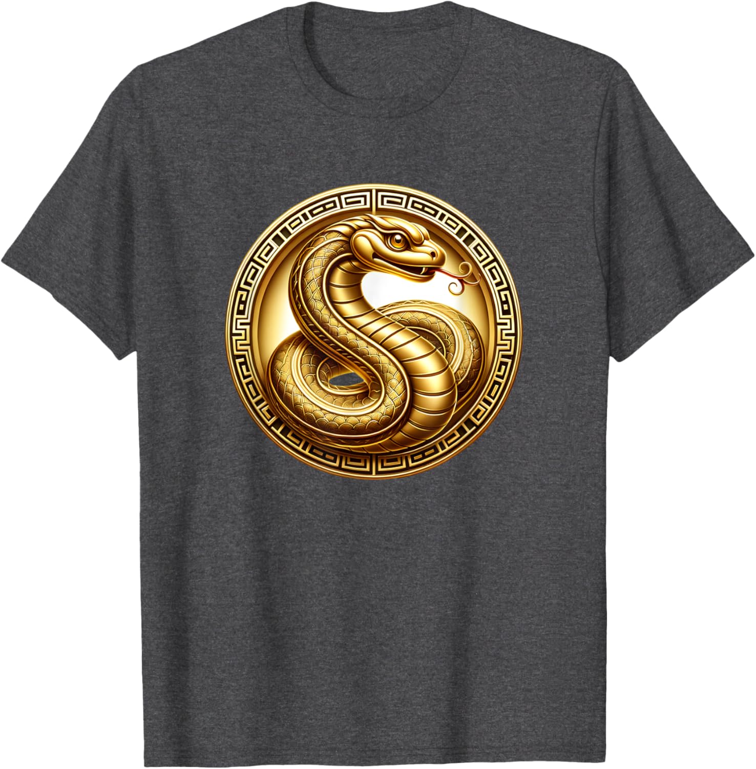 Gold Year of the Snake T-Shirt for Celebrating the Lunar New Year - 22