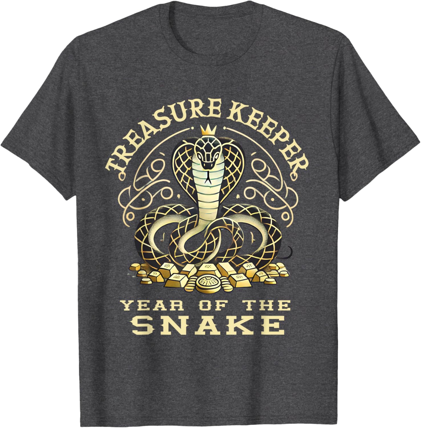 Treasure Keeper Year of Snake T-Shirt – Stylish Chinese Design Apparel - 19