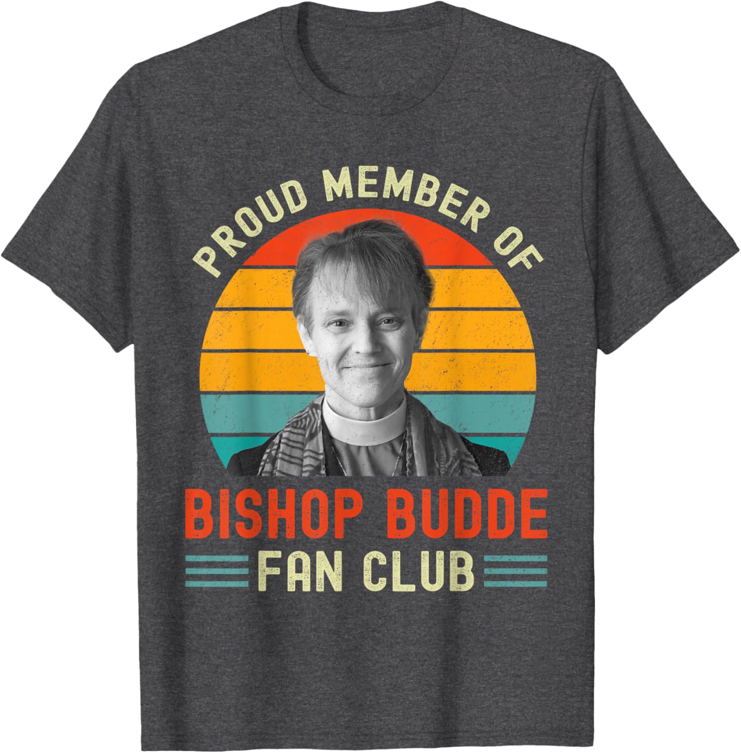 Proud Member of Bishop Budde Fan Club Vintage US Flag T-Shirt - 20
