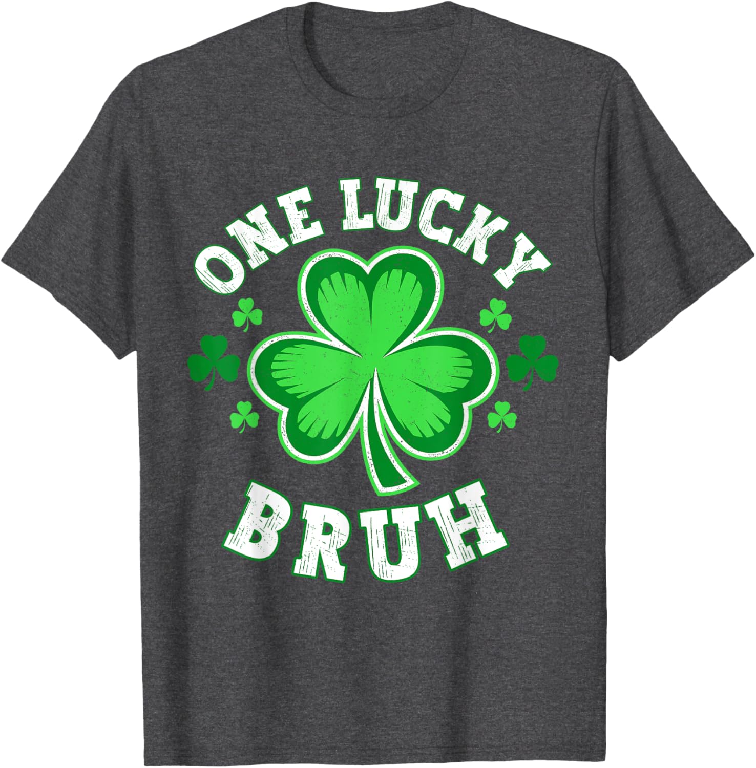 One Lucky Bruh St Patrick's Day Leprechaun T-Shirt for Fun Celebrations - 22