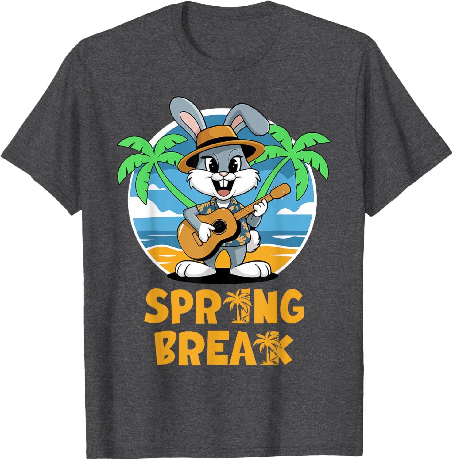 2025 Spring Break Graphic T-Shirt for Kids - Colorful Beach Wear Fun - 11