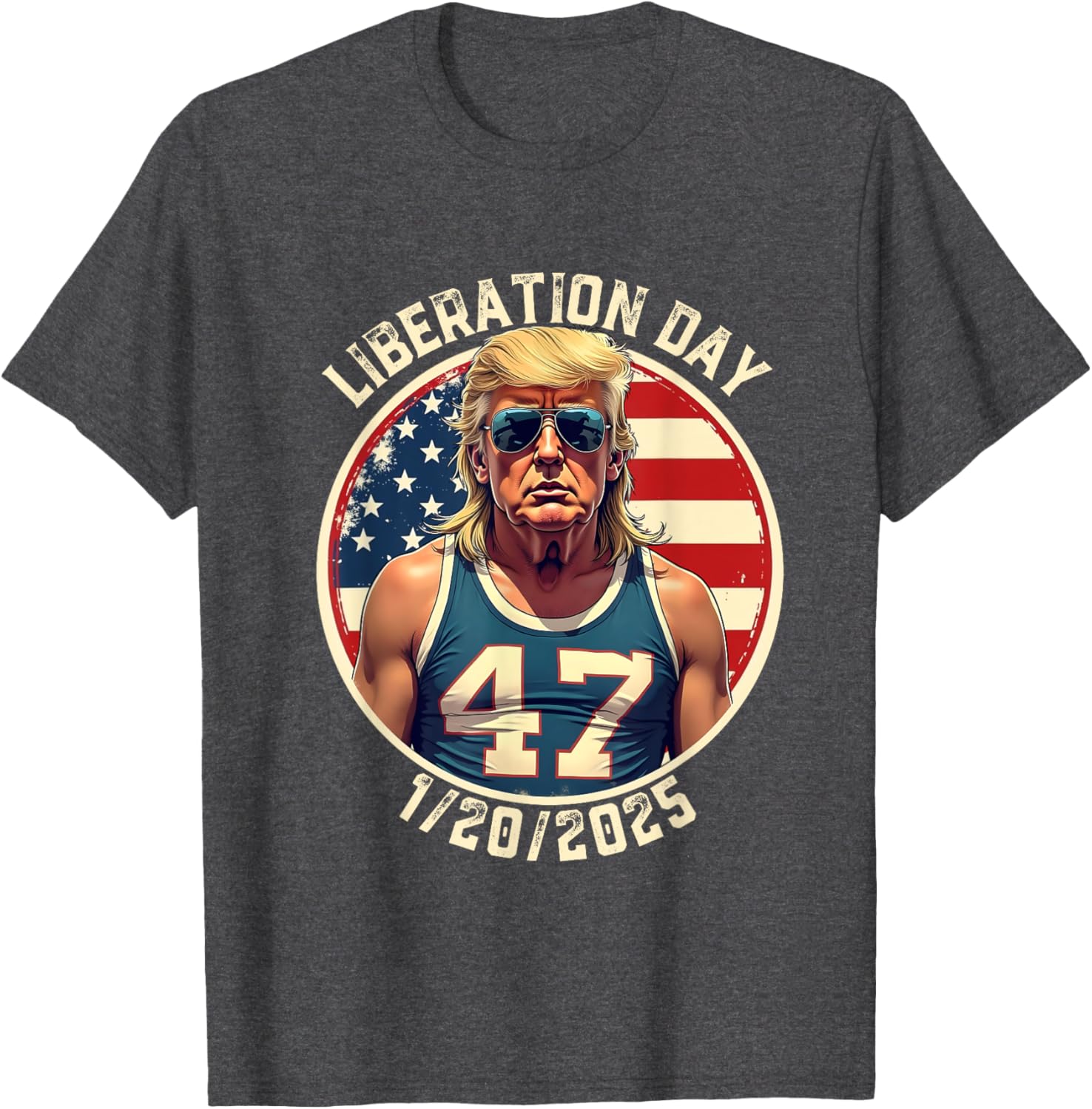 Happy Liberation Day Patriotic Trump Inauguration Day 2025 T-Shirt - 8