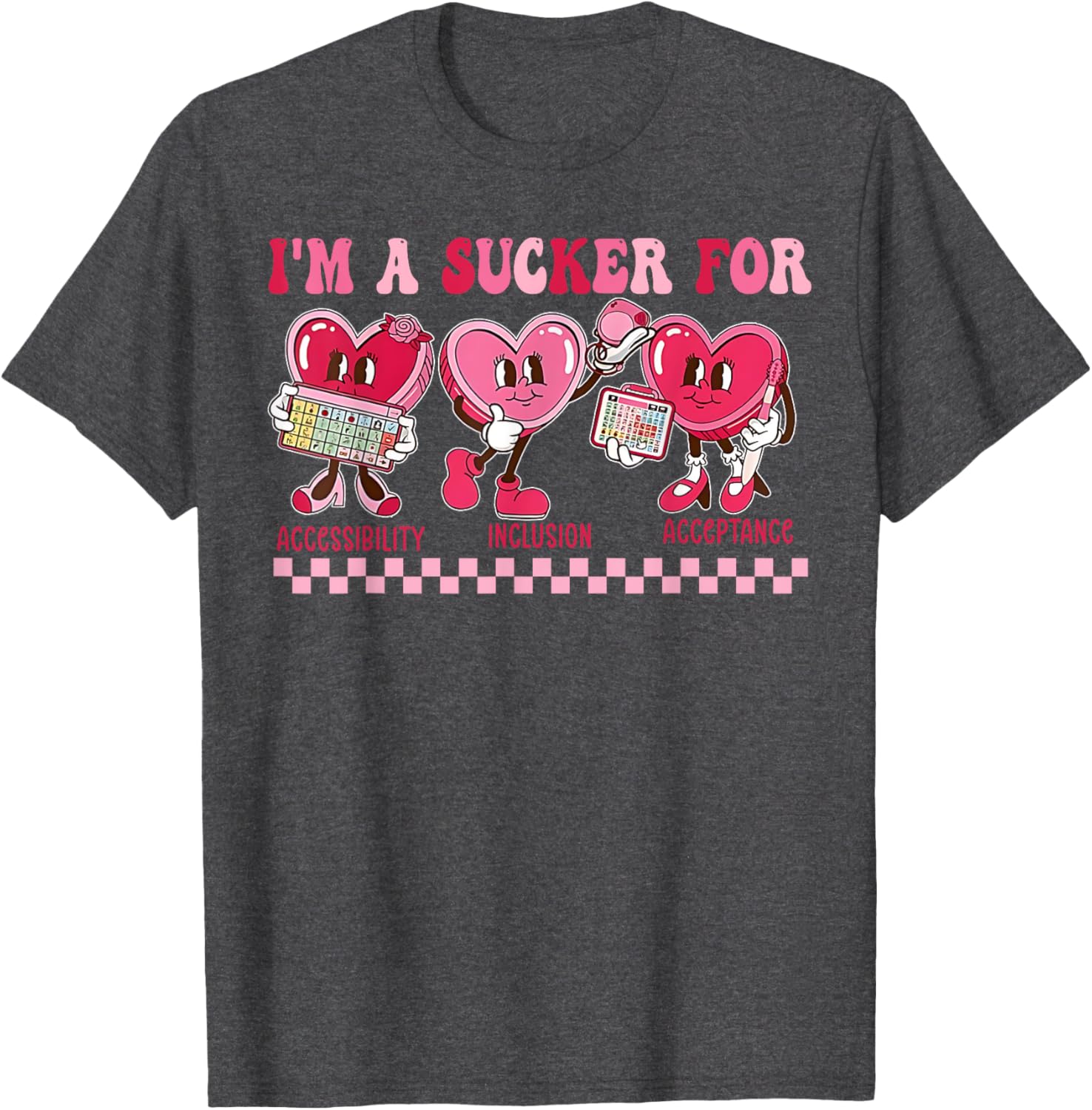 Funny I'm a Sucker for My Patients SLP Valentine T-Shirt for Speech Therapists - 19