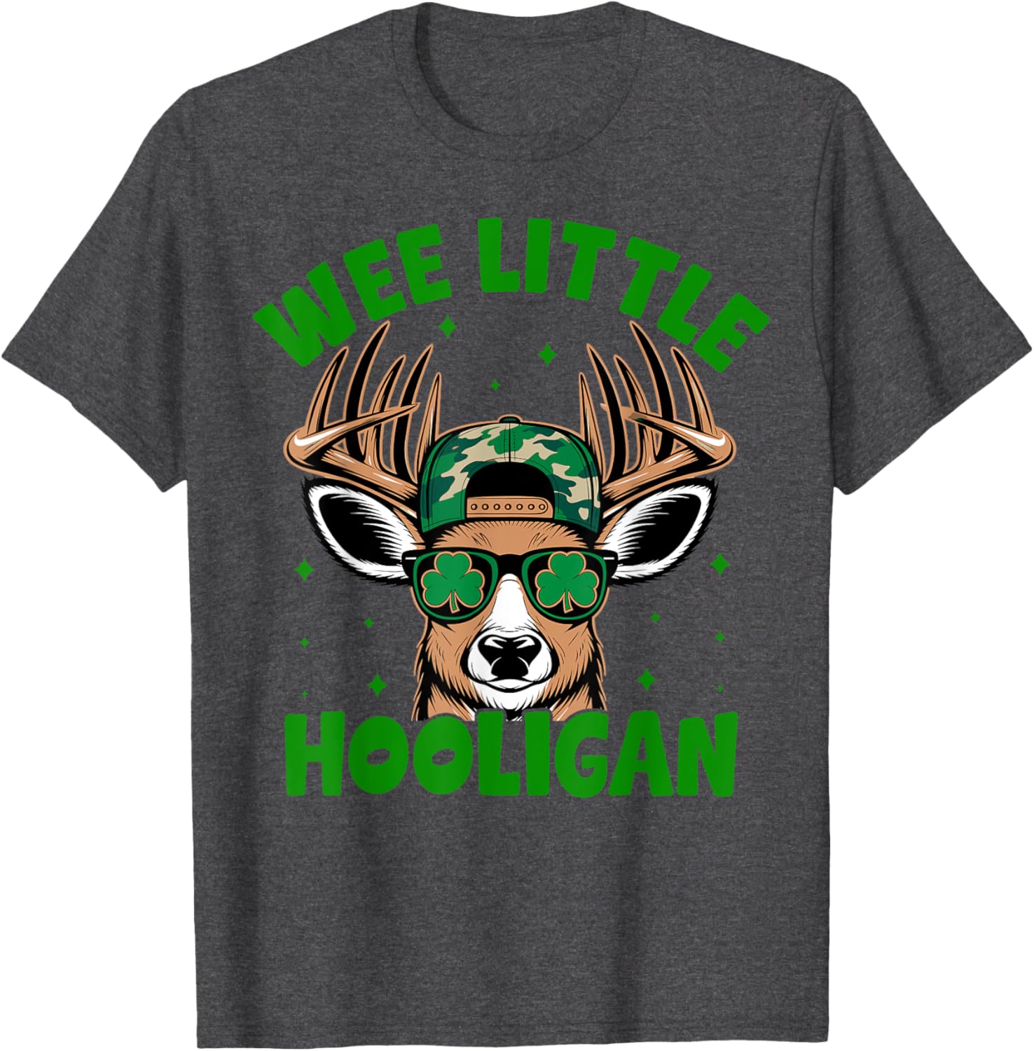 Bucked Wee Little Hooligan St Patrick's Day T-Shirt for Kids - 11