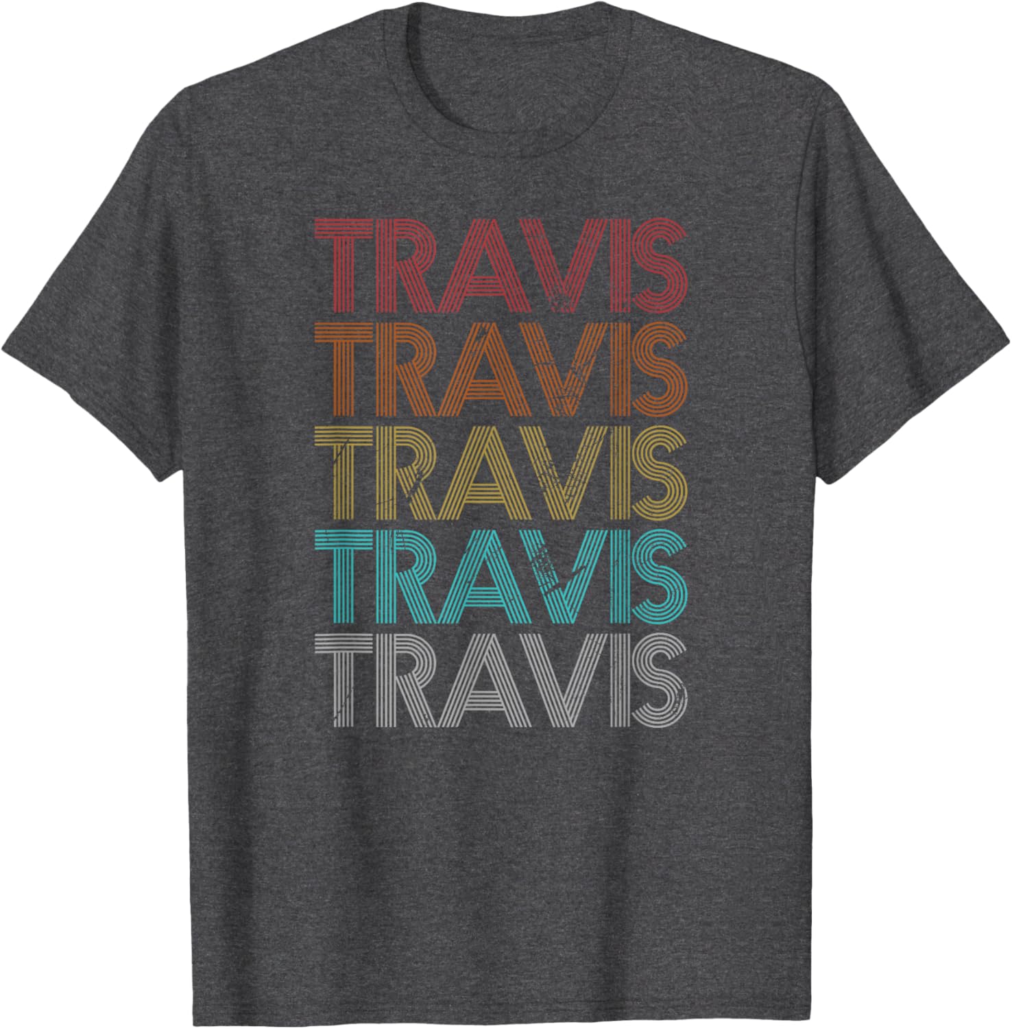 Retro Vintage Travis T-Shirt for Men and Women – Classic Style Wear - 22